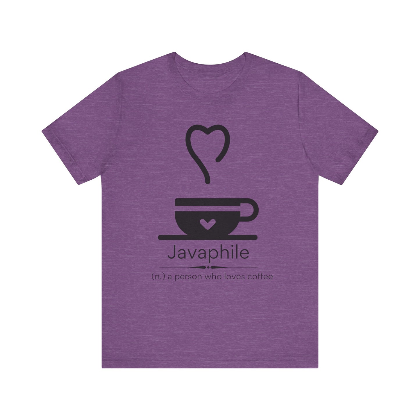Javaphile - coffee lover T-shirt