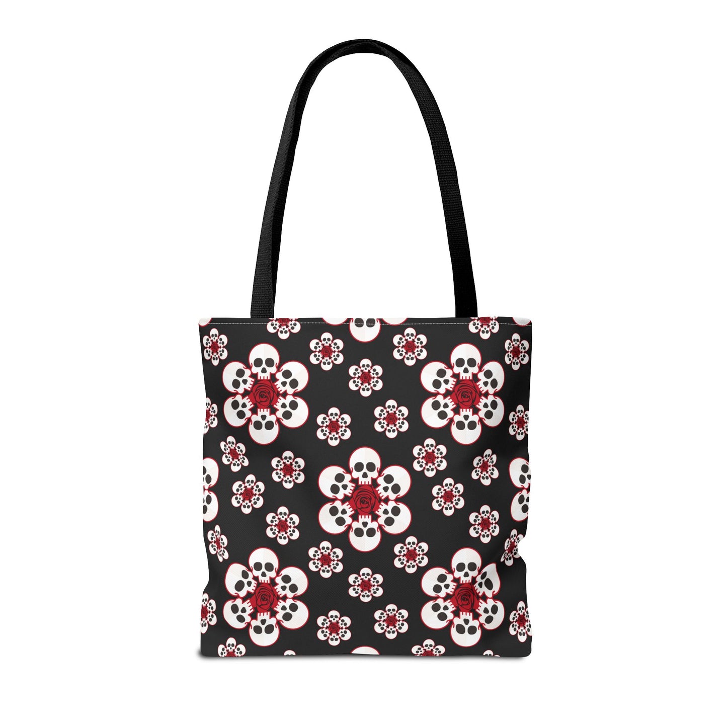 Skull Flower Tote Bag