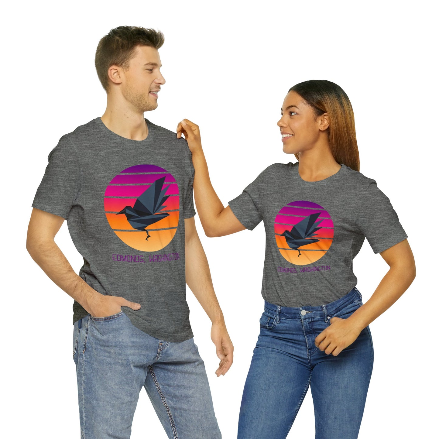 Sunset Crow Edmonds T-Shirt
