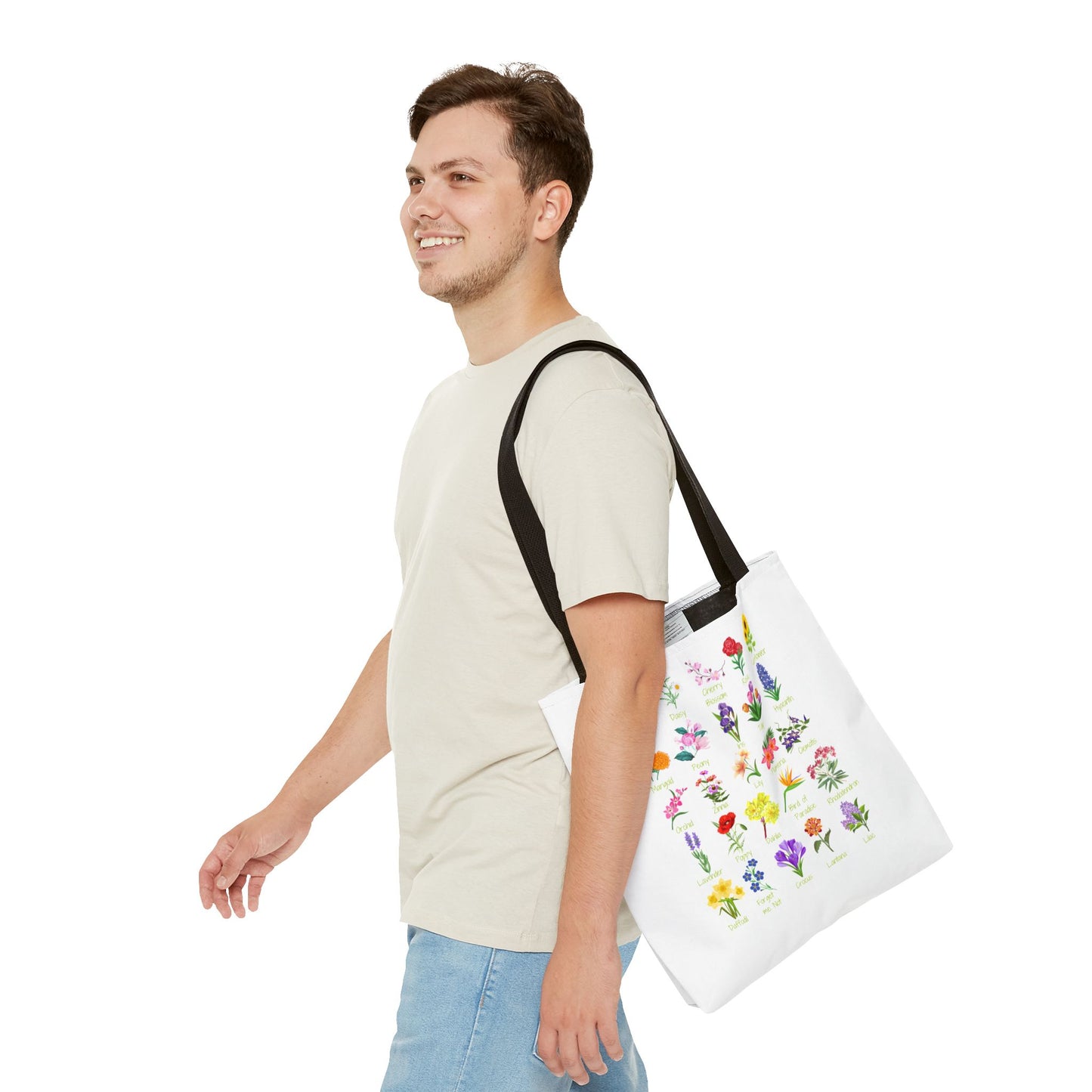 Favorite Flowers Tote Bag