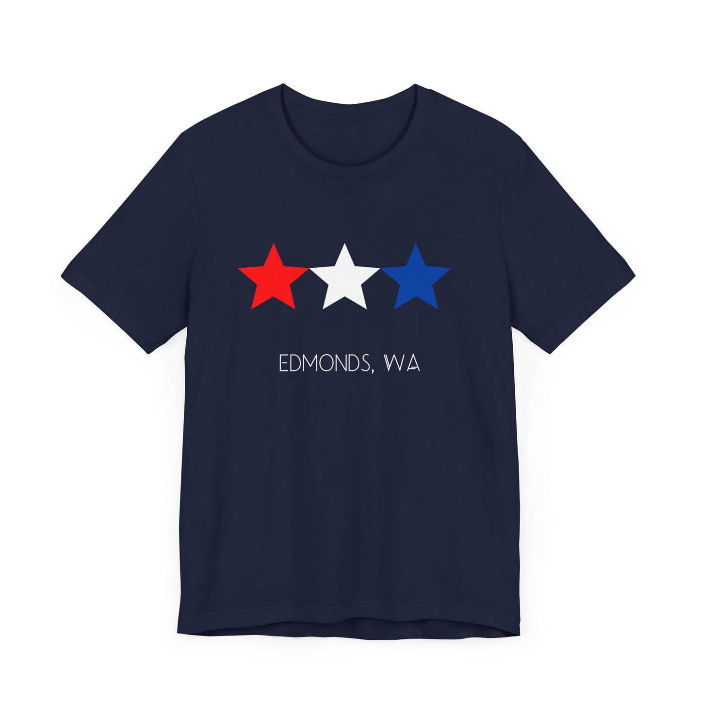 Edmonds Red White and Blue Star T-shirt