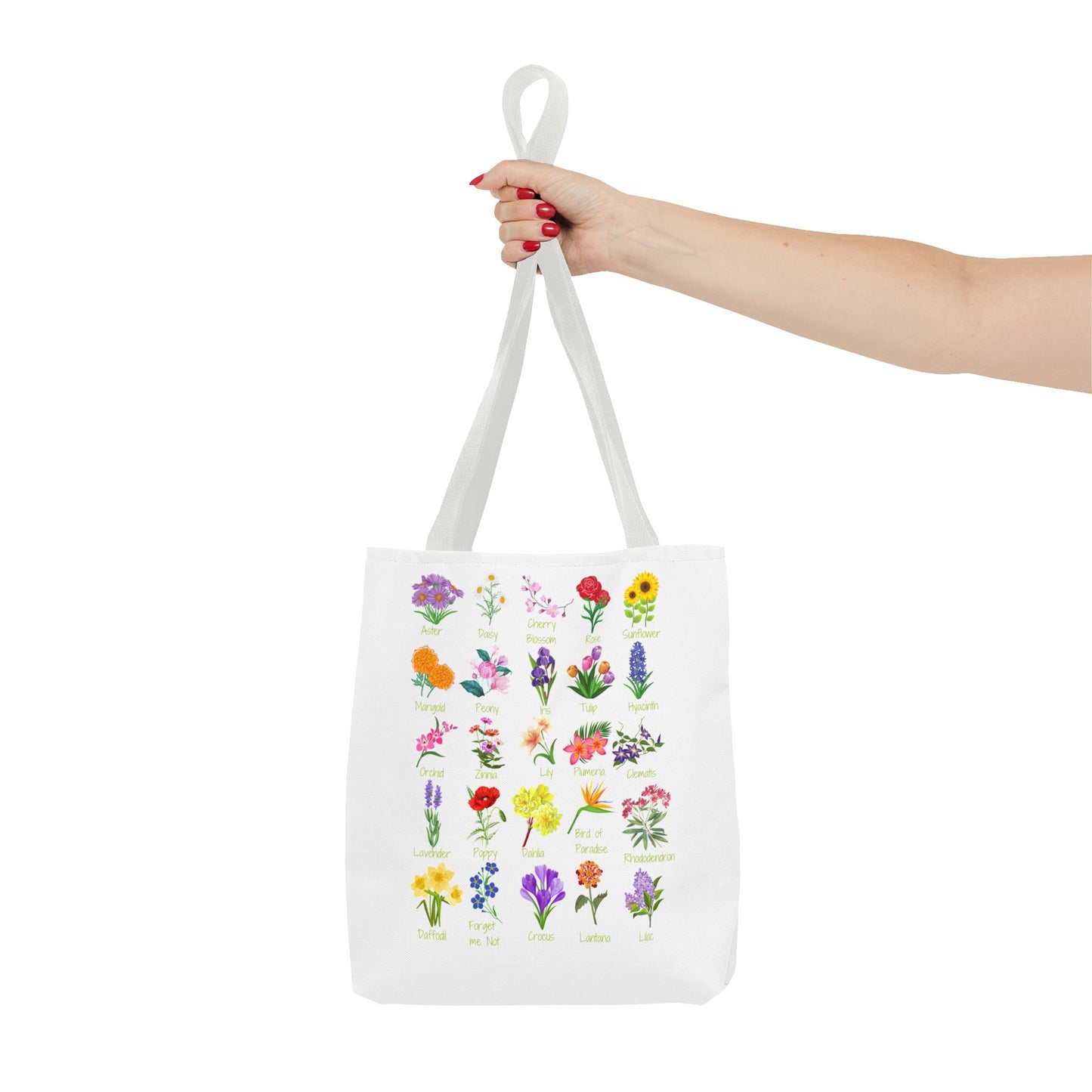 Favorite Flowers Tote Bag