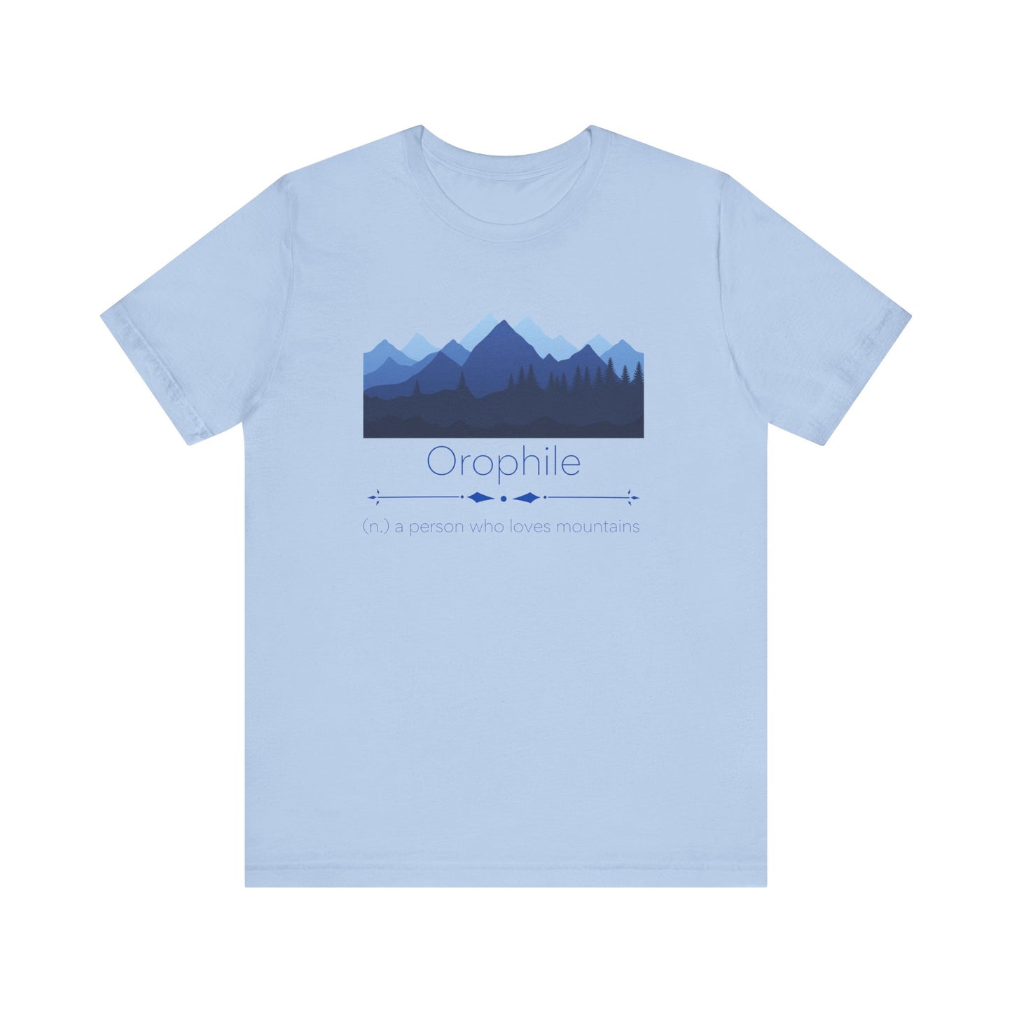 Orophile - mountain lover T-shirt