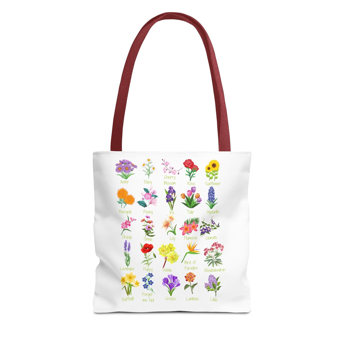Favorite Flowers Tote Bag