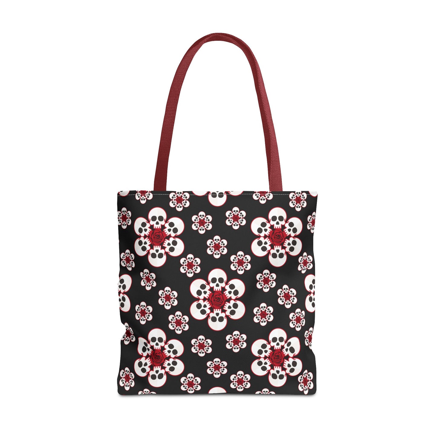 Skull Flower Tote Bag