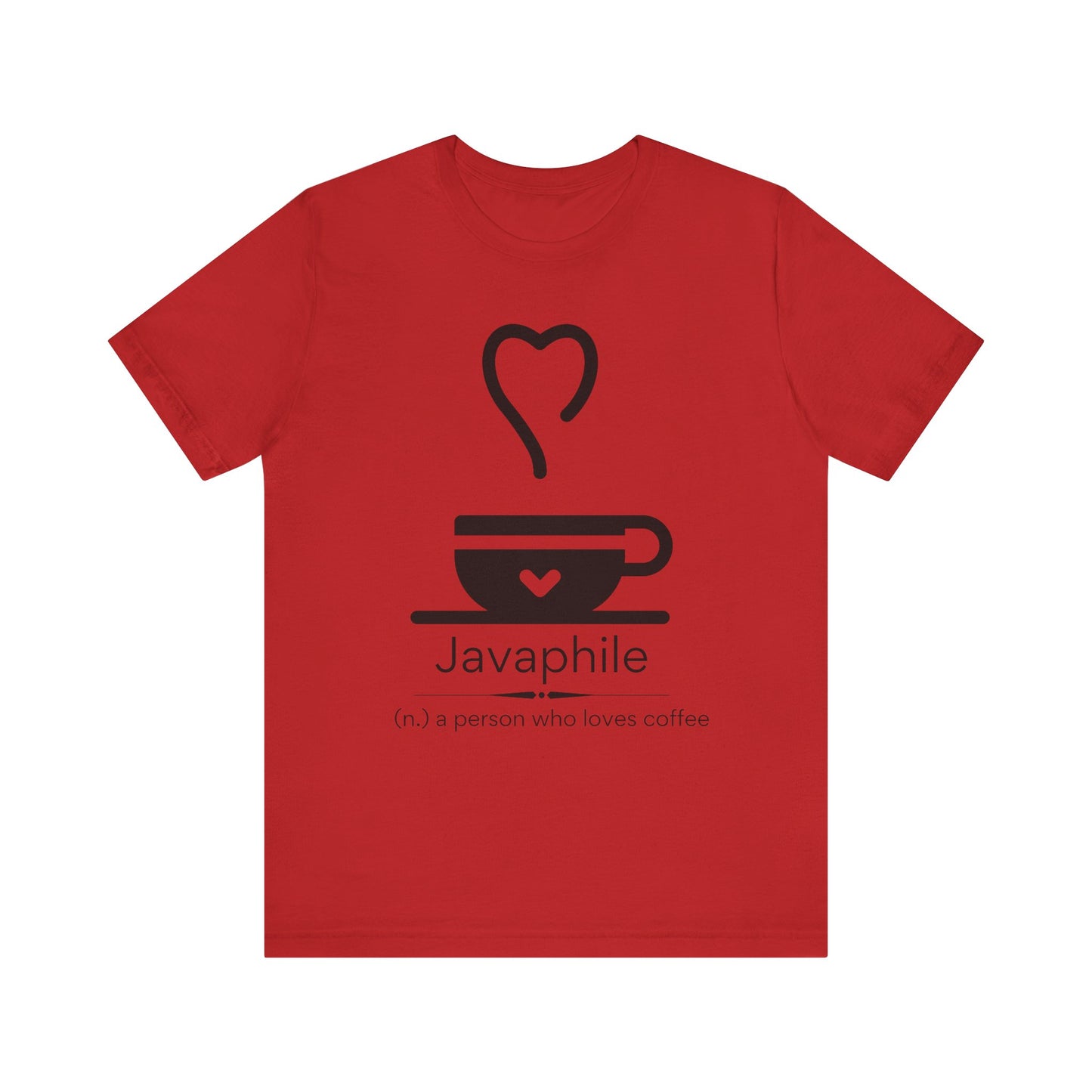 Javaphile - coffee lover T-shirt