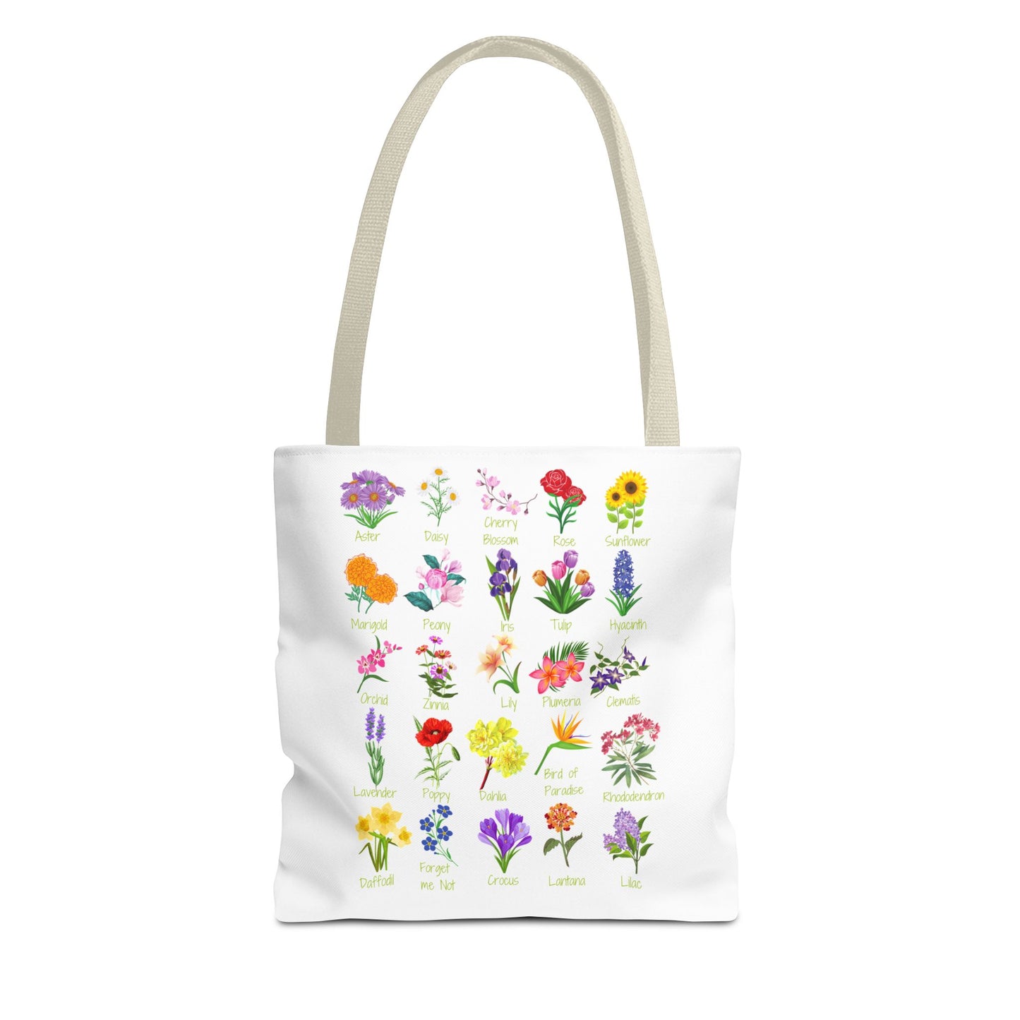 Favorite Flowers Tote Bag