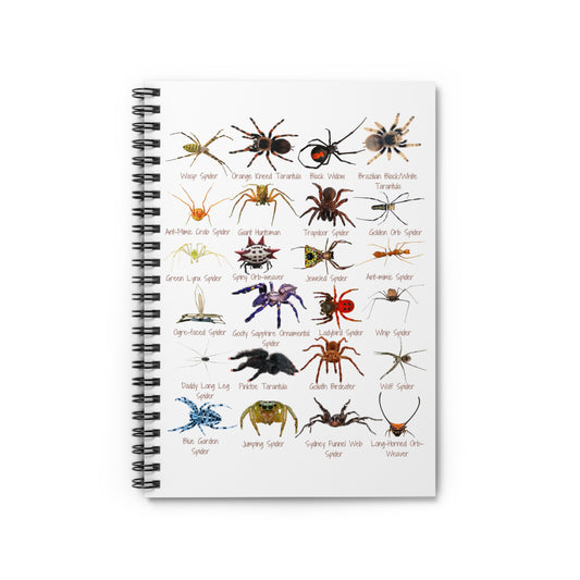 Stupendous Spiders Spiral Notebook - Ruled Line