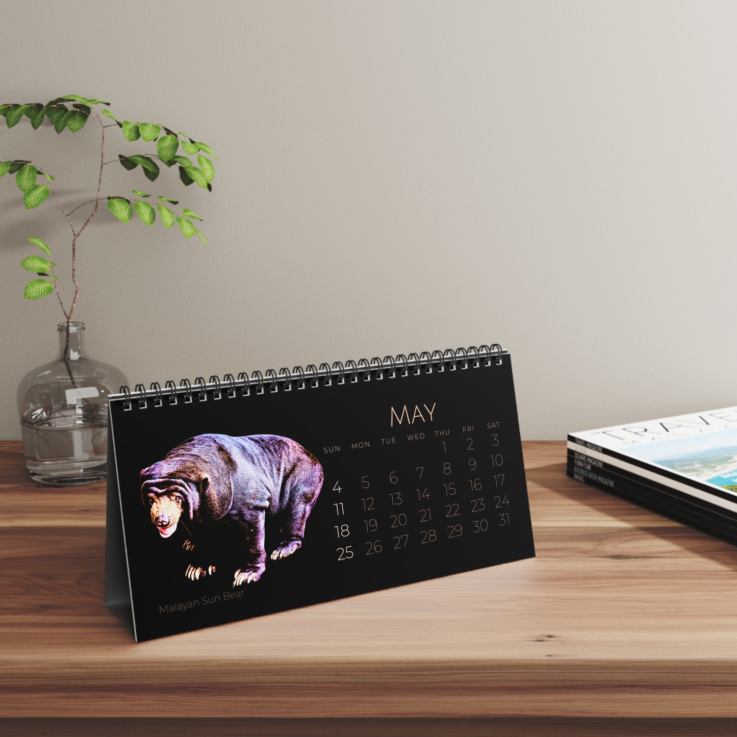 Bodacious Bears of 2025 Desktop Calendar