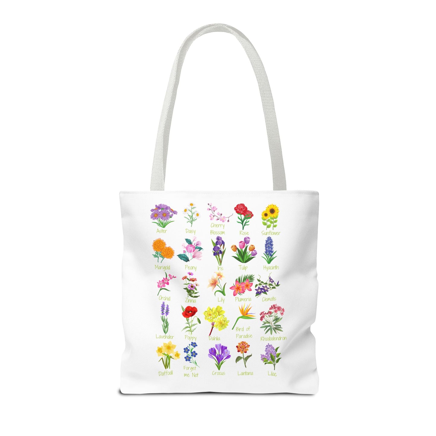 Favorite Flowers Tote Bag