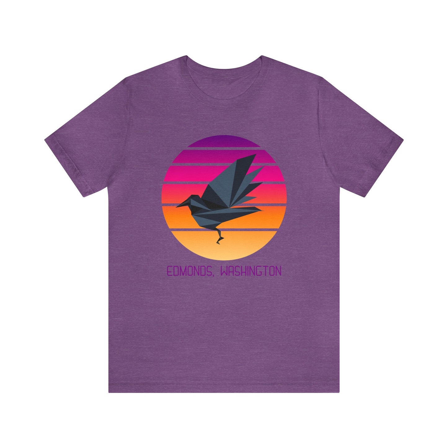 Sunset Crow Edmonds T-Shirt