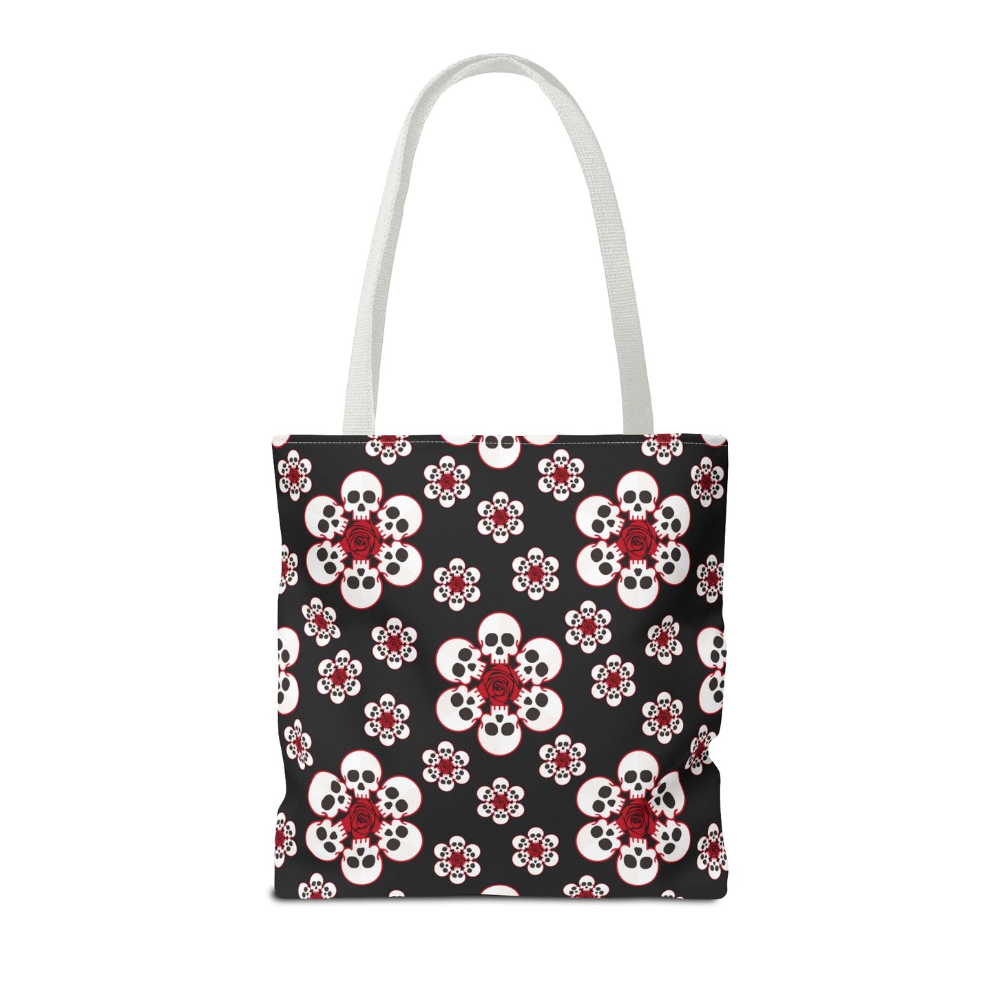 Skull Flower Tote Bag