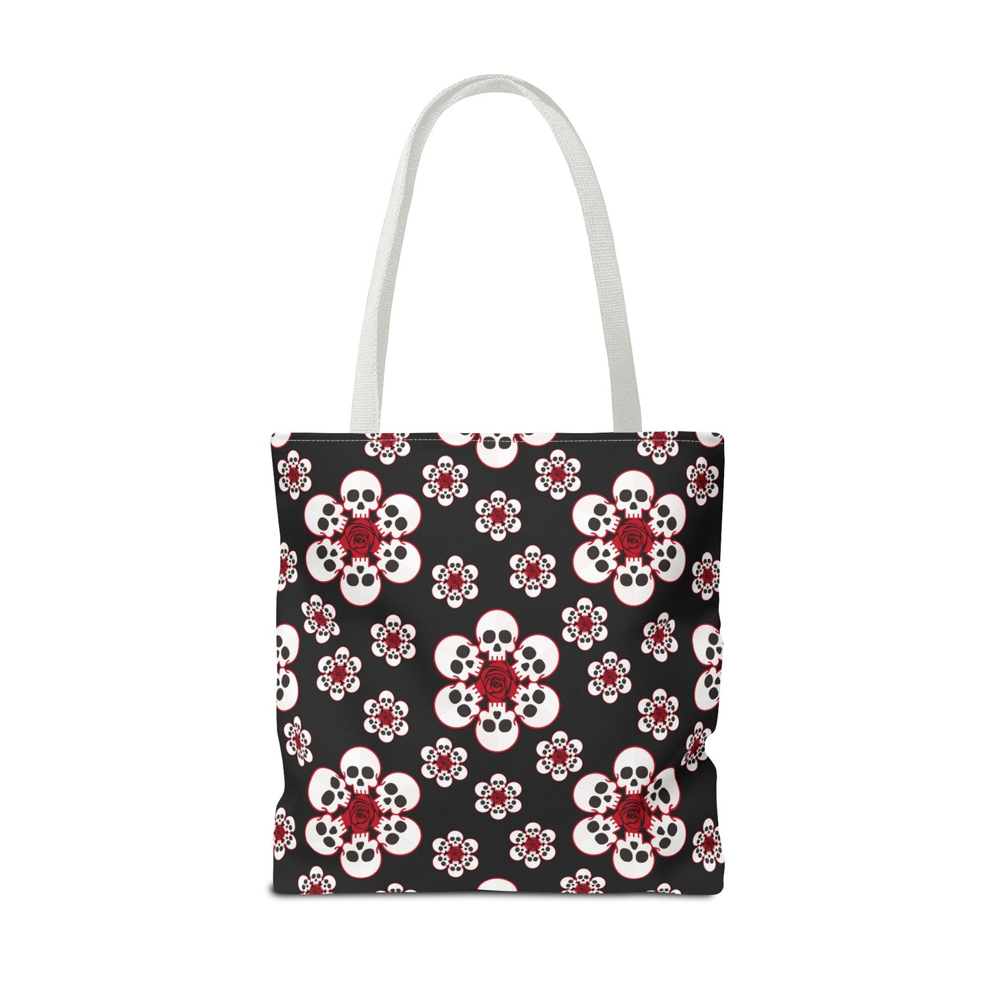 Skull Flower Tote Bag