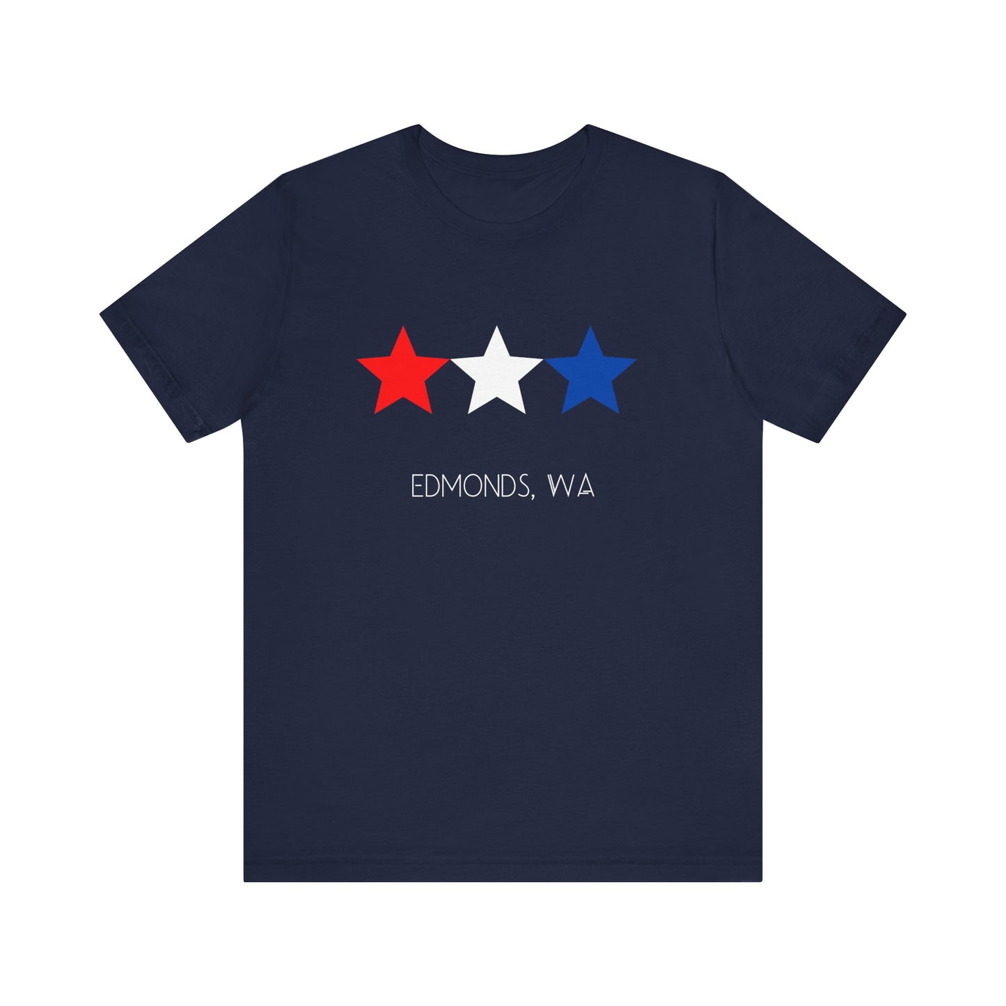 Edmonds Red White and Blue Star T-shirt