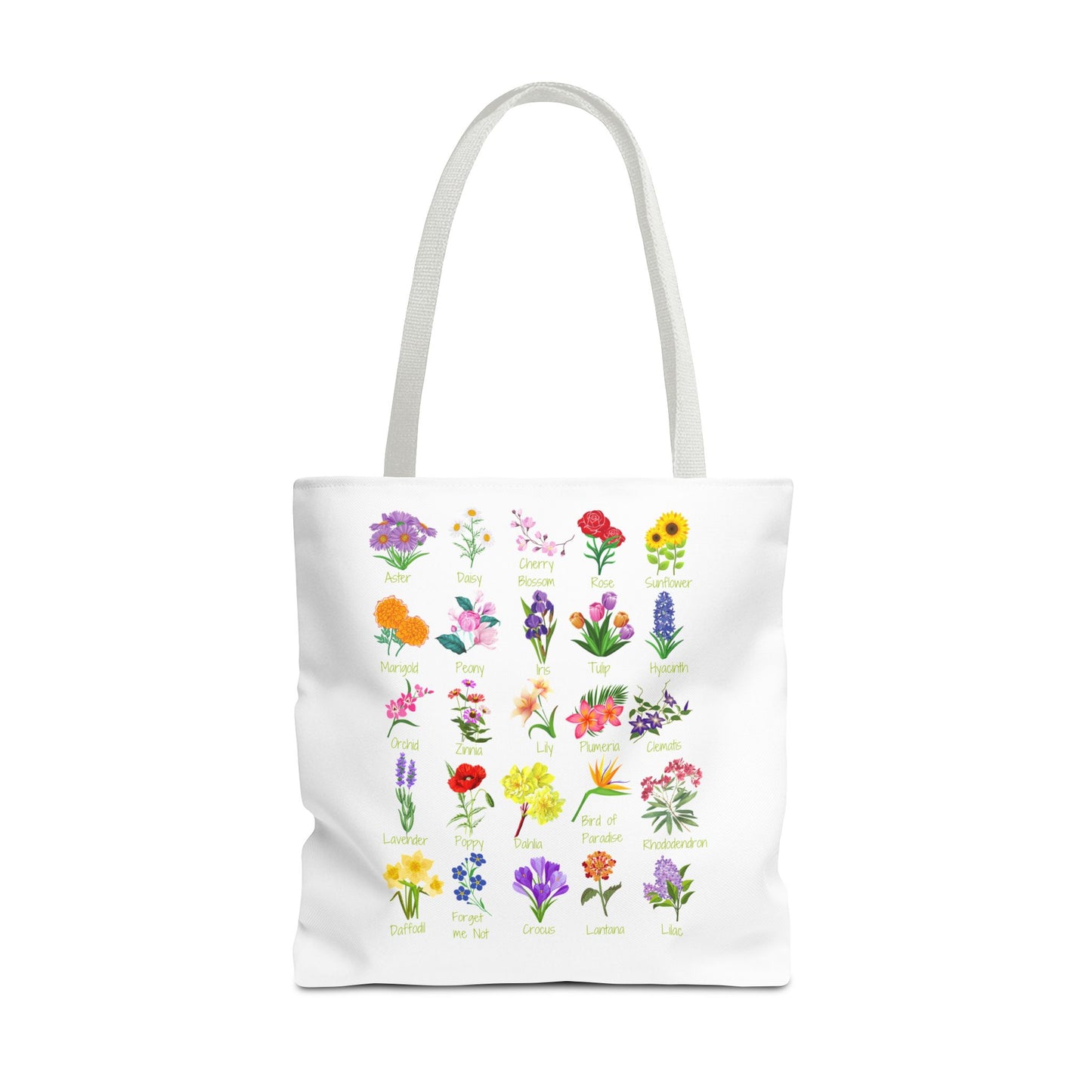 Favorite Flowers Tote Bag