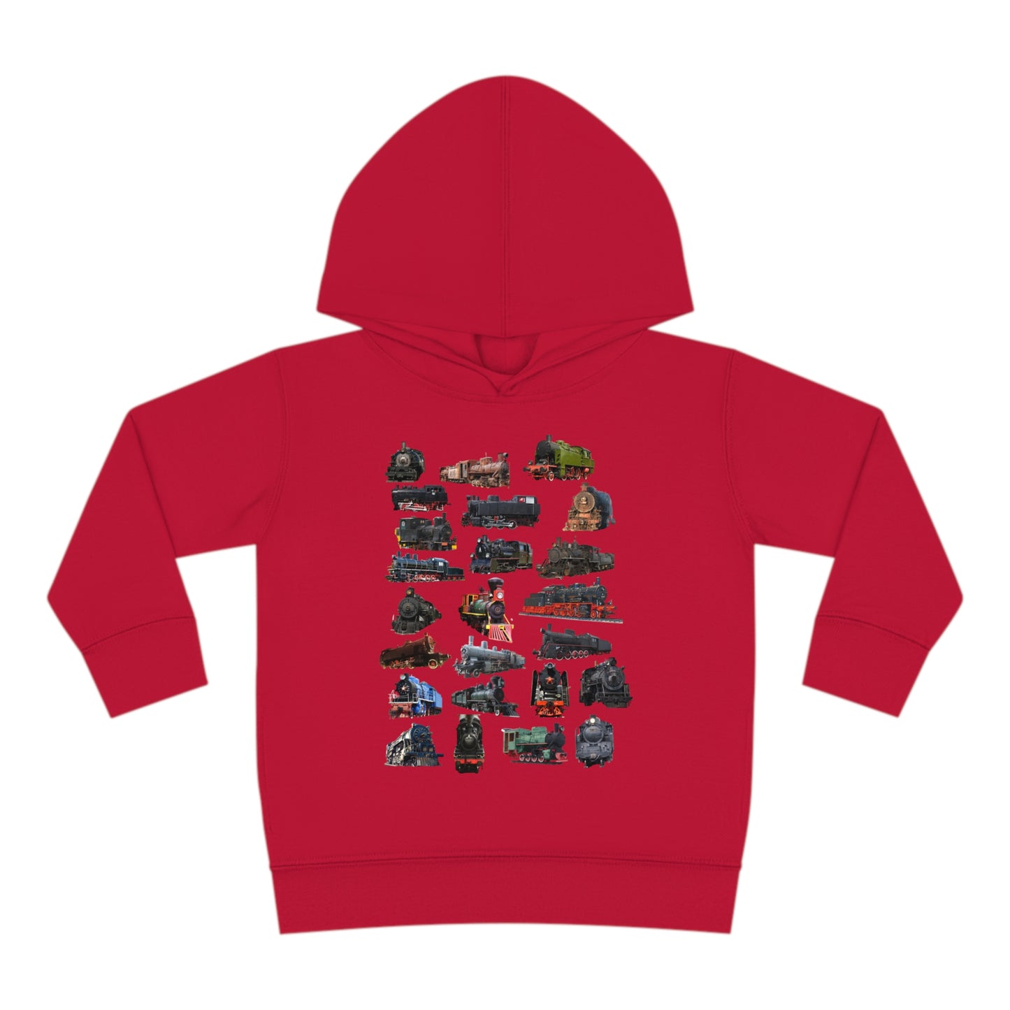 Locomotive Steam Engines Toddler Pullover Fleece Hoodie