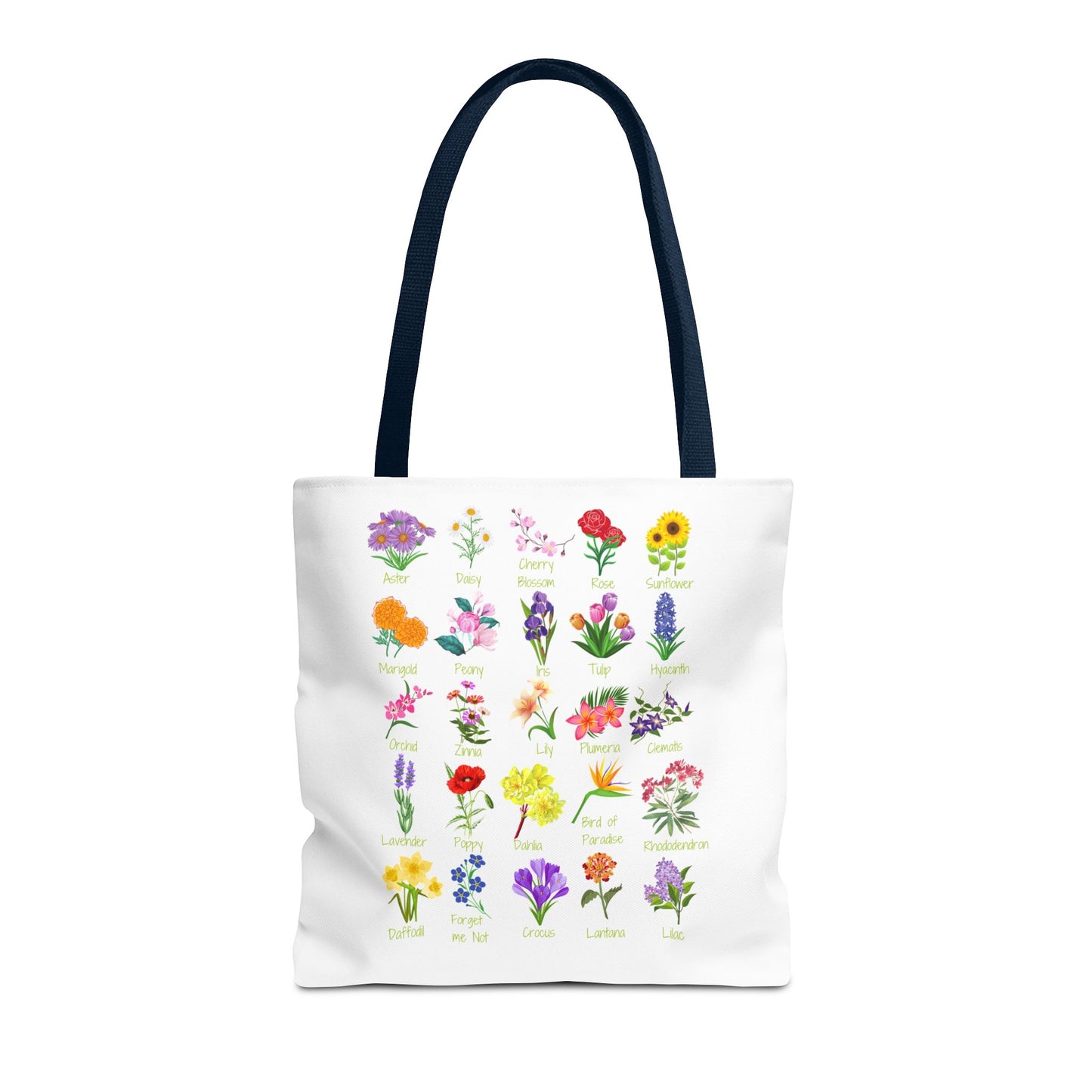 Favorite Flowers Tote Bag