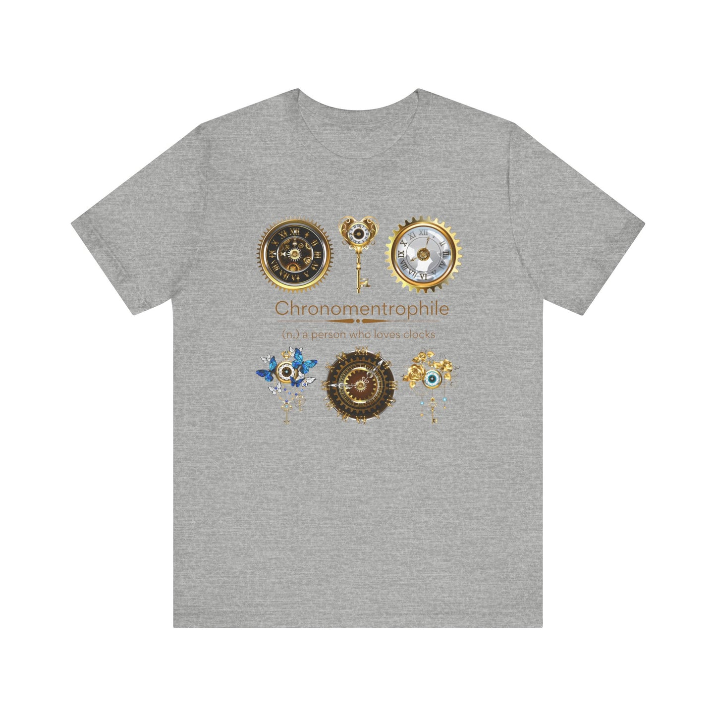 Chronomentrophile - clock lover T-shirt