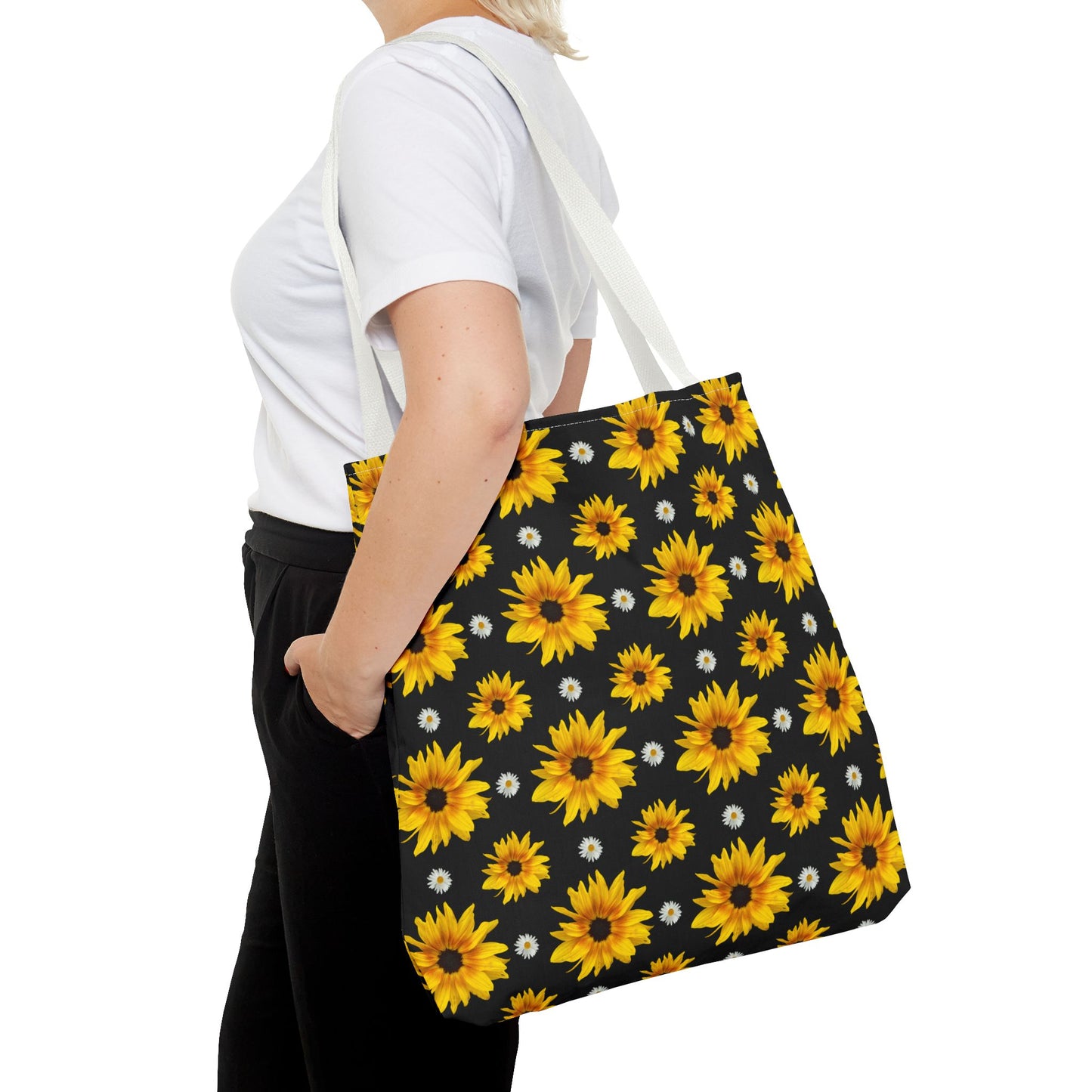 Sunflower Daisy Tote Bag