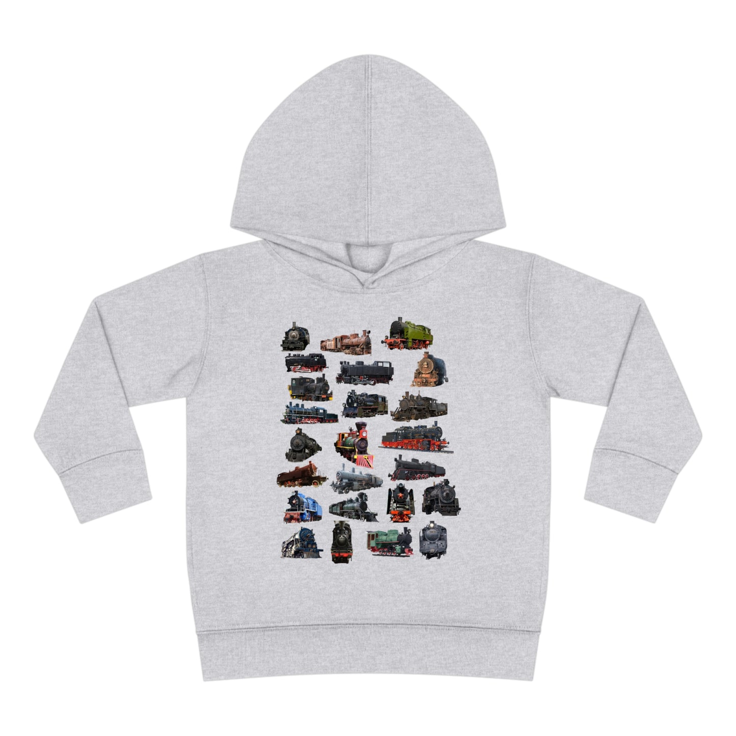 Locomotive Steam Engines Toddler Pullover Fleece Hoodie