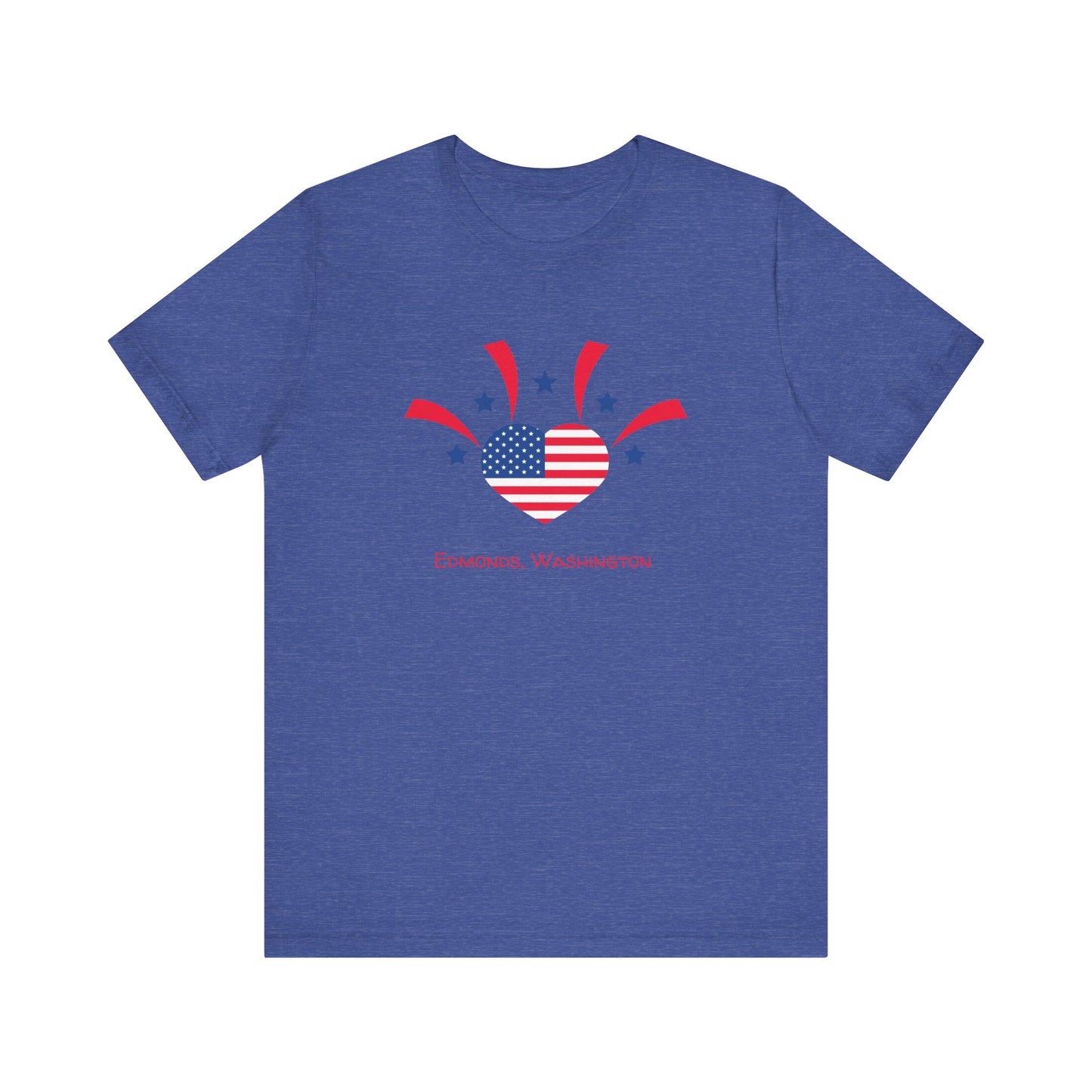 Edmonds USA Heart T-shirt