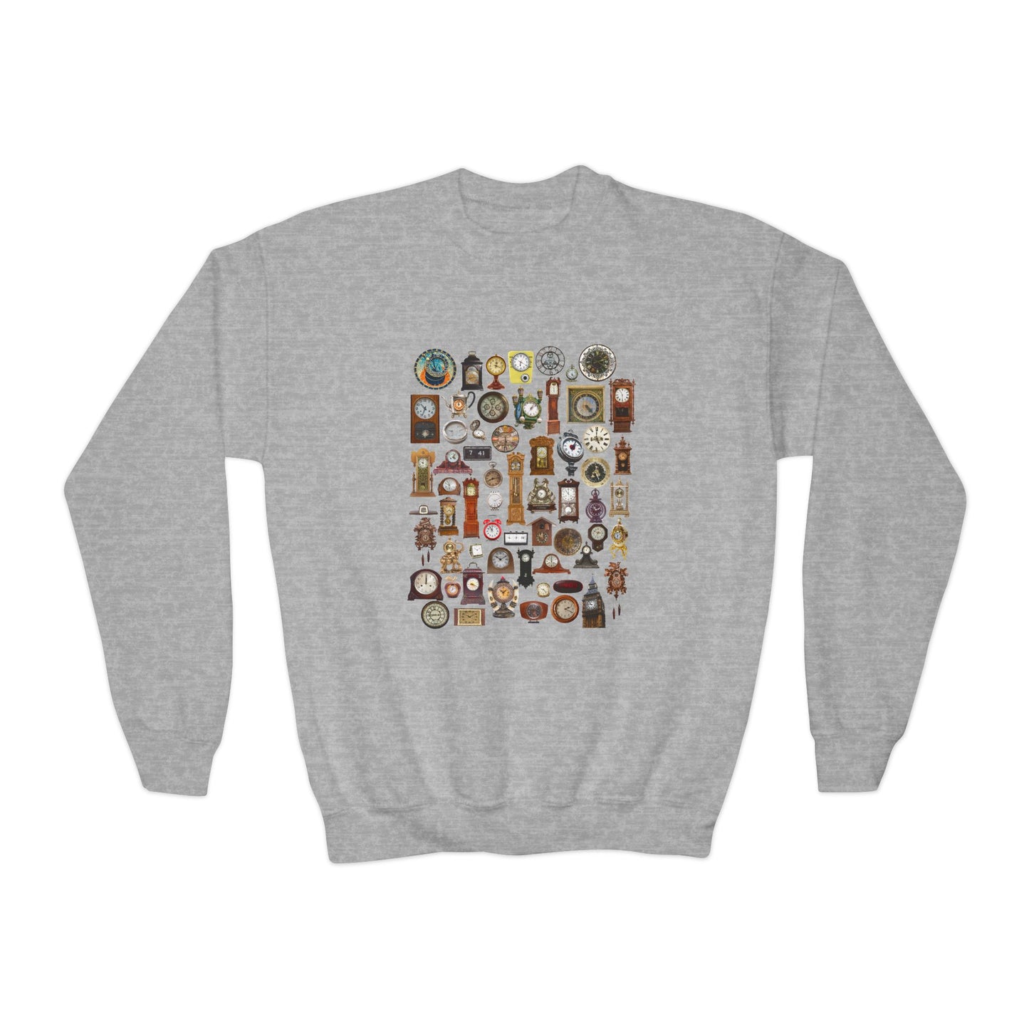 All the Clocks Youth Crewneck Sweatshirt