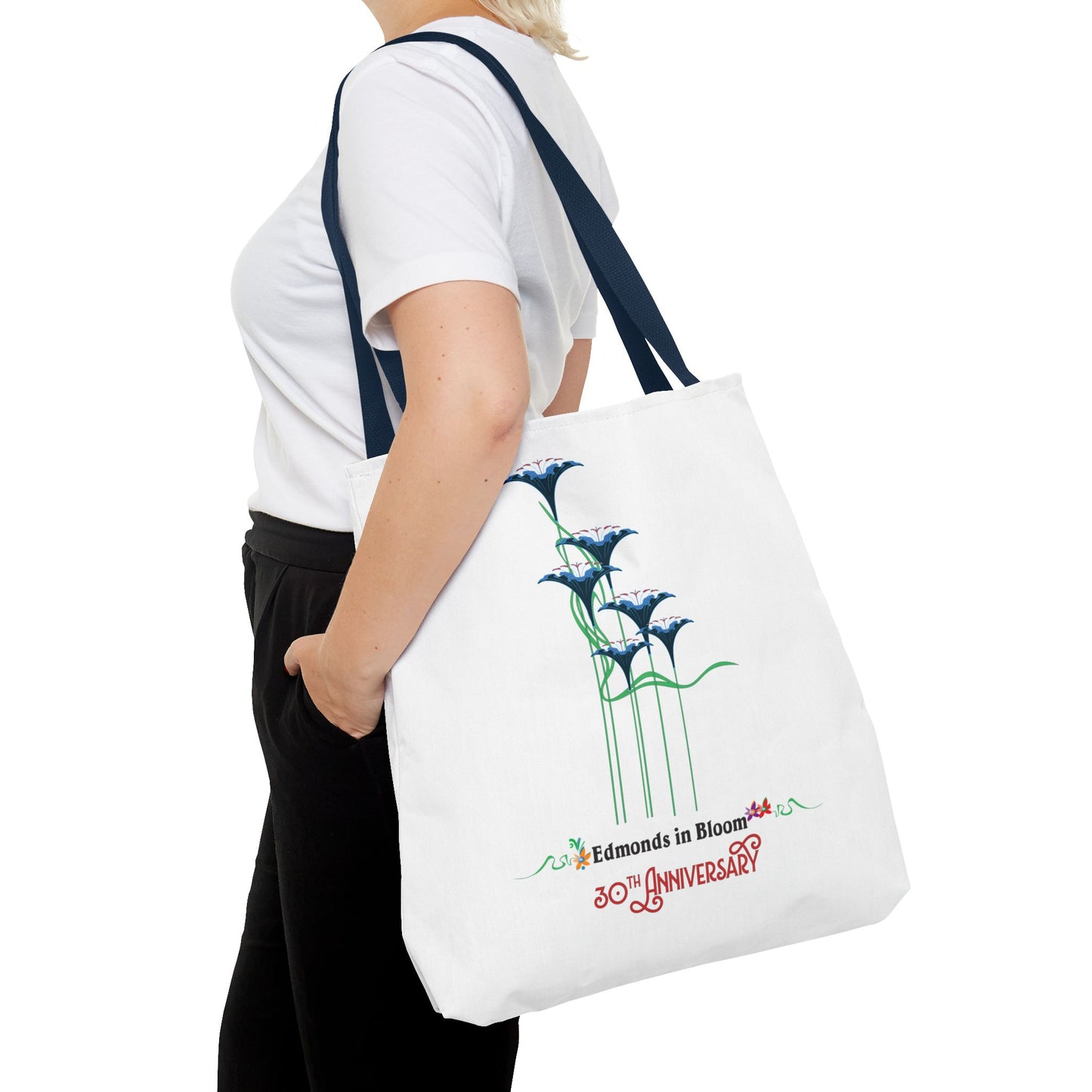 Edmonds in Bloom 30th Anniversary (Flowers) Tote Bag