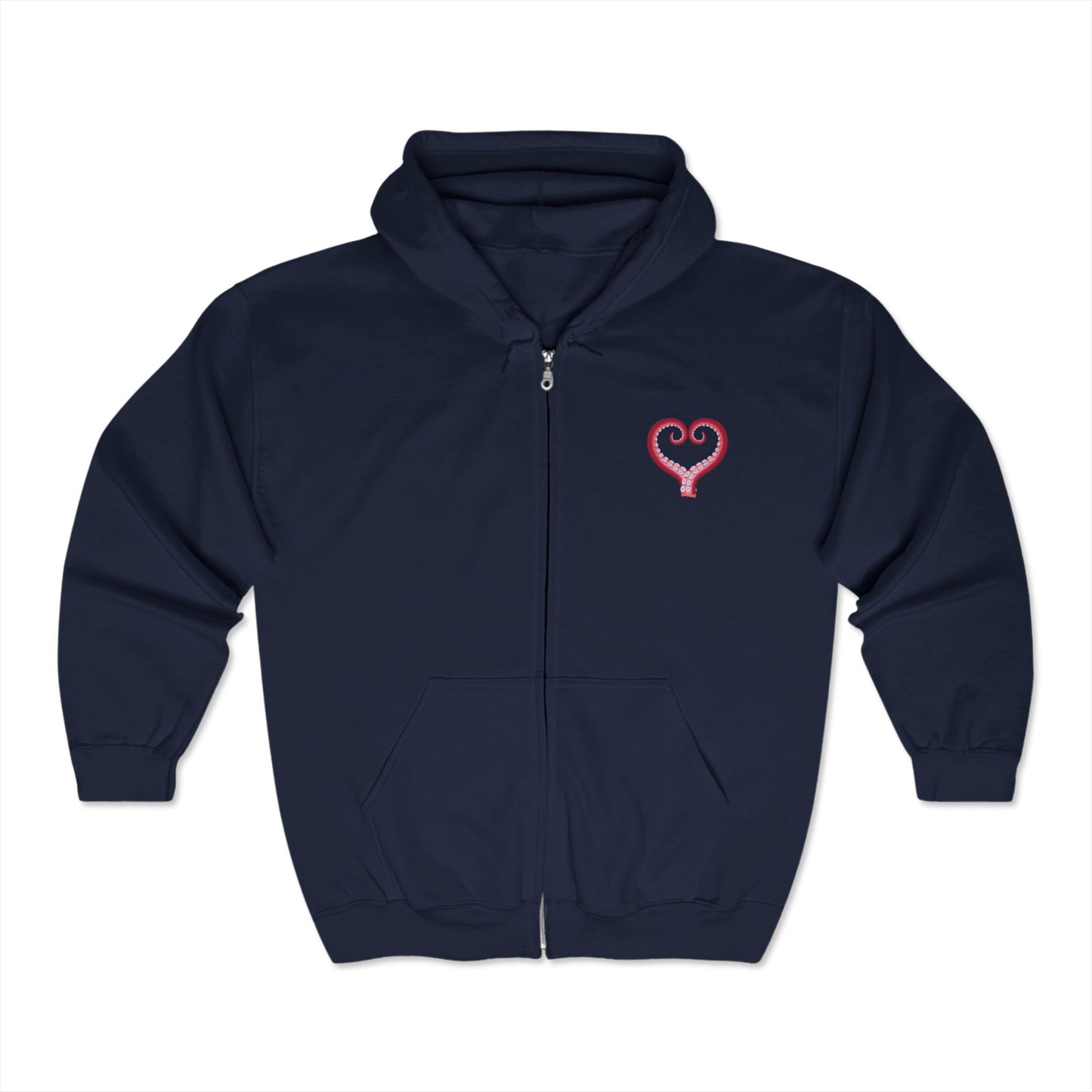 Octopus Love Full Zip Hoodie