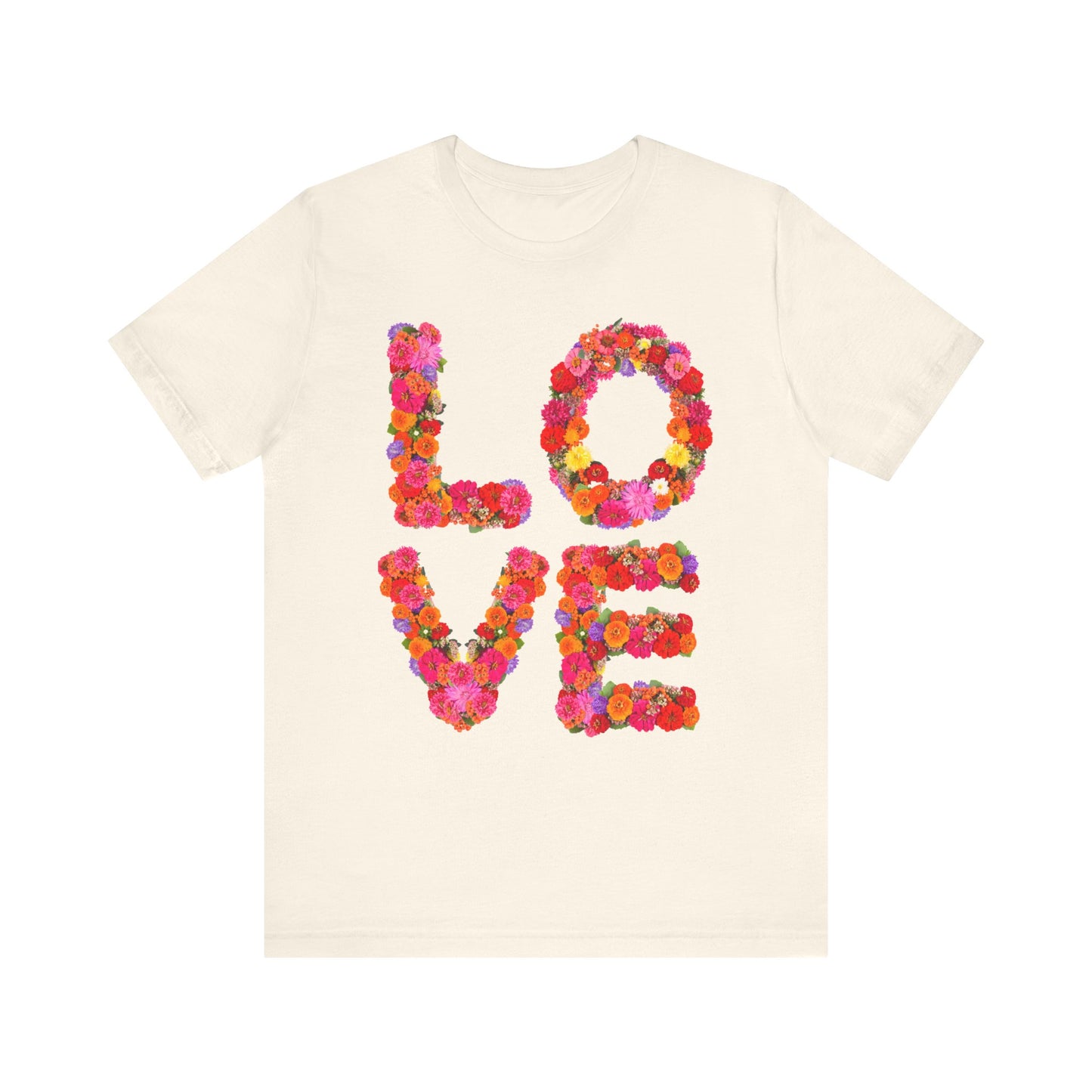 Floral LOVE T-shirt