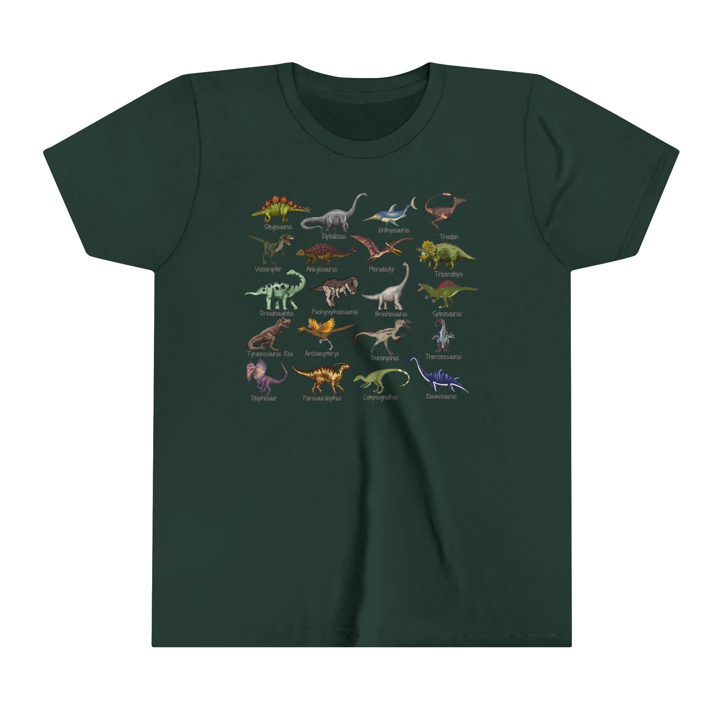 Dominating Dinosaurs Youth Short Sleeve Tee