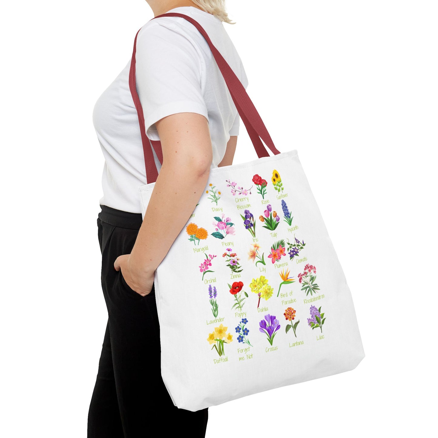 Favorite Flowers Tote Bag