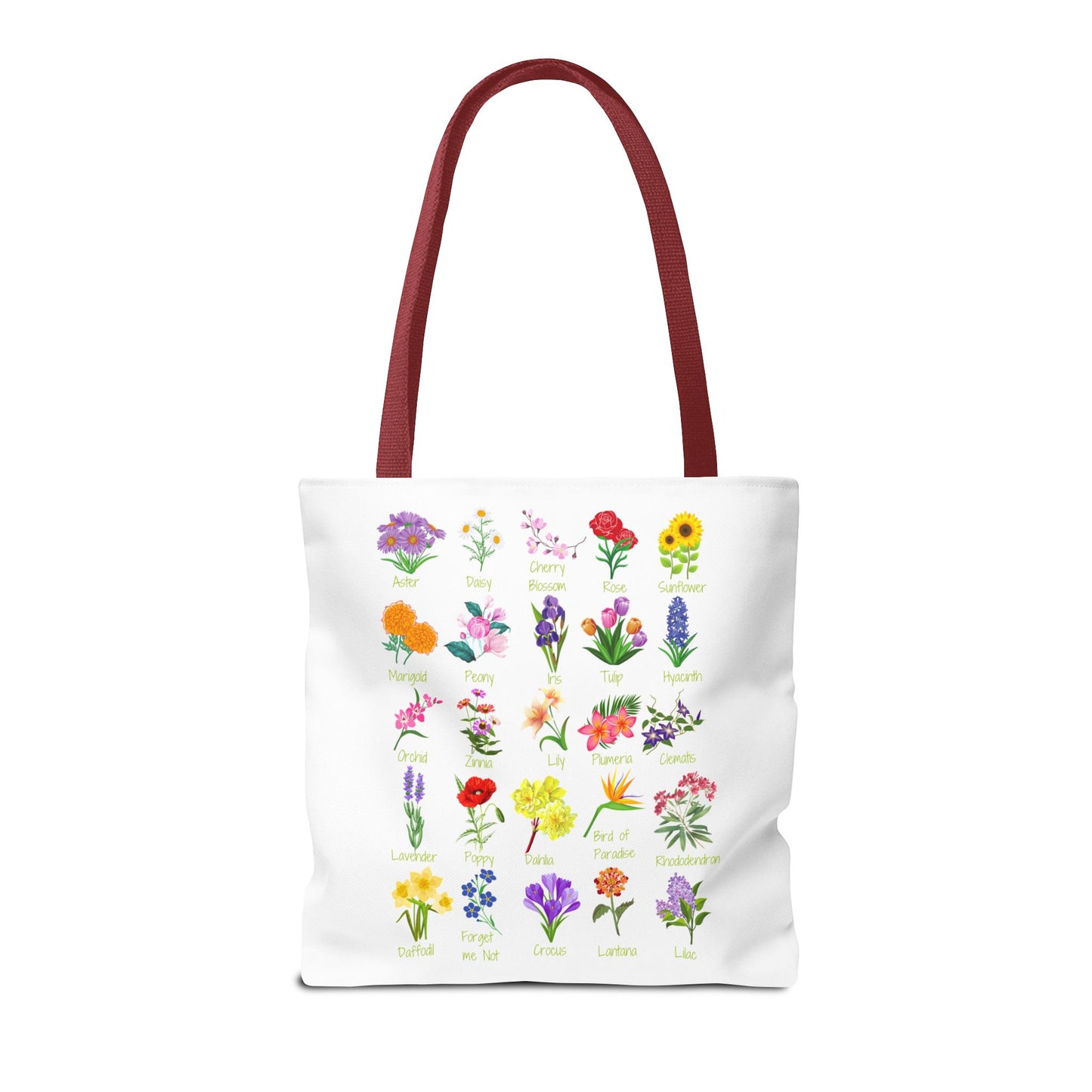 Favorite Flowers Tote Bag