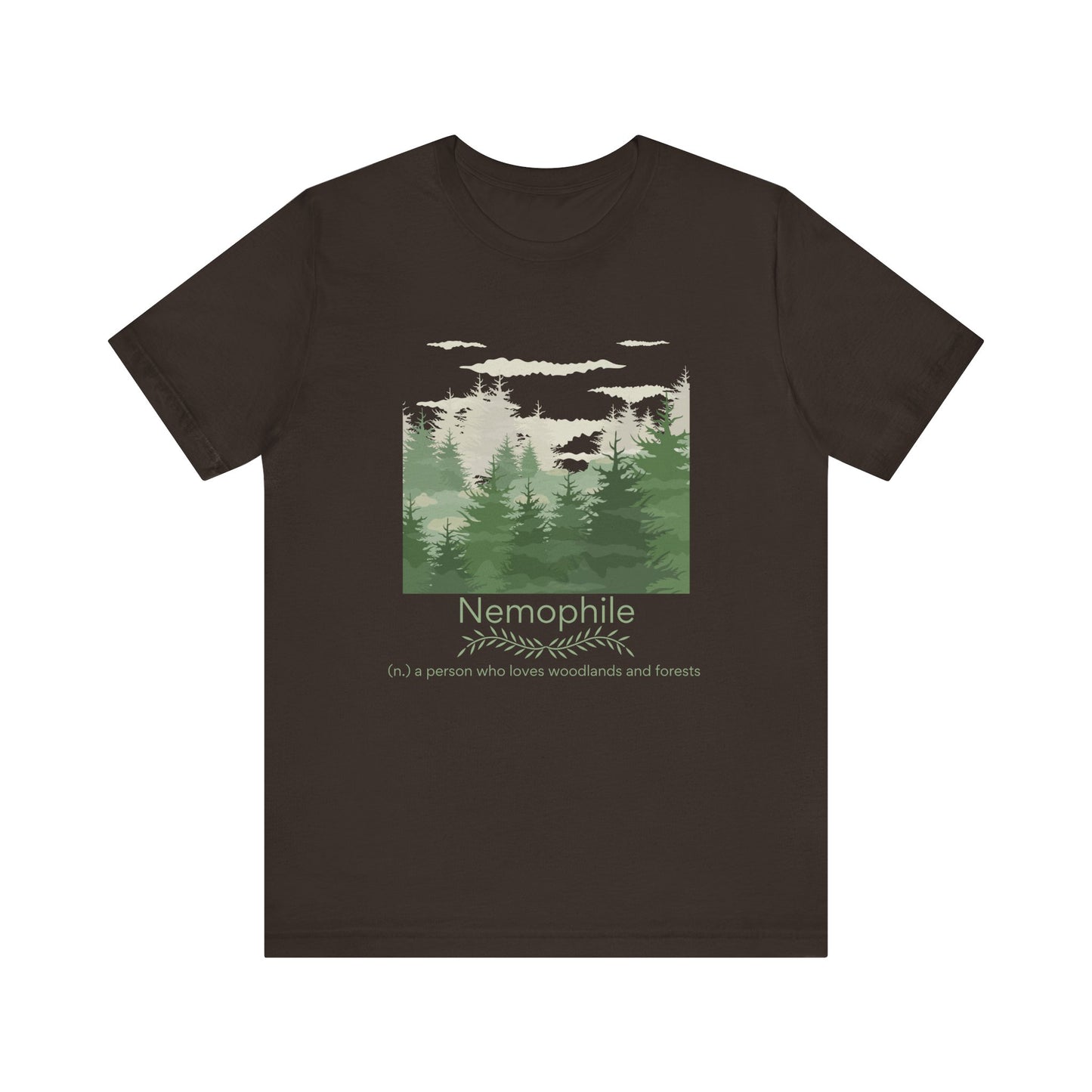 Nemophile II - forest and woodlands lover T-shirt