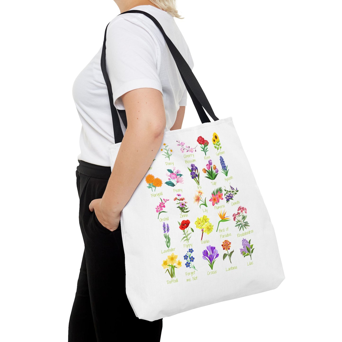 Favorite Flowers Tote Bag