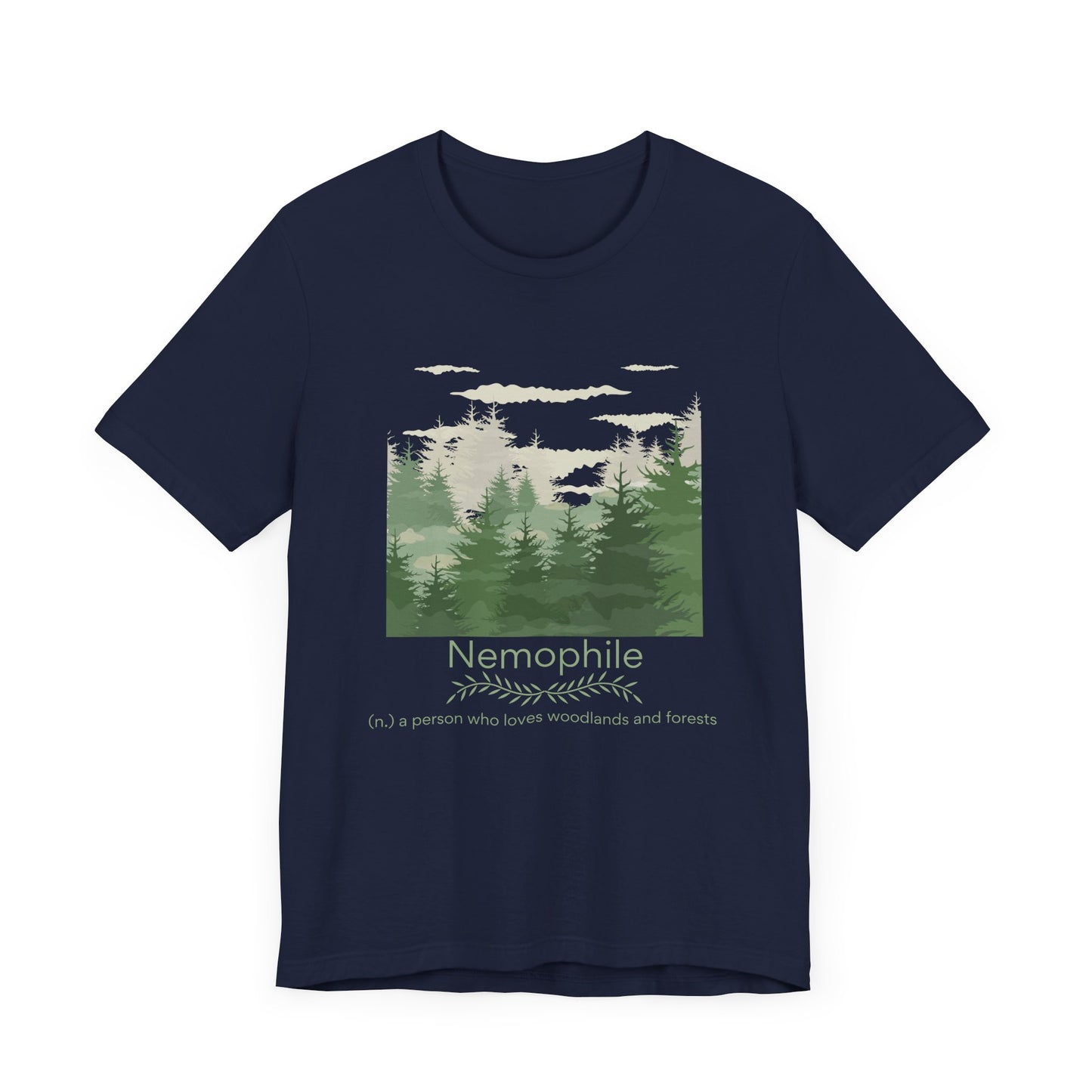 Nemophile II - forest and woodlands lover T-shirt