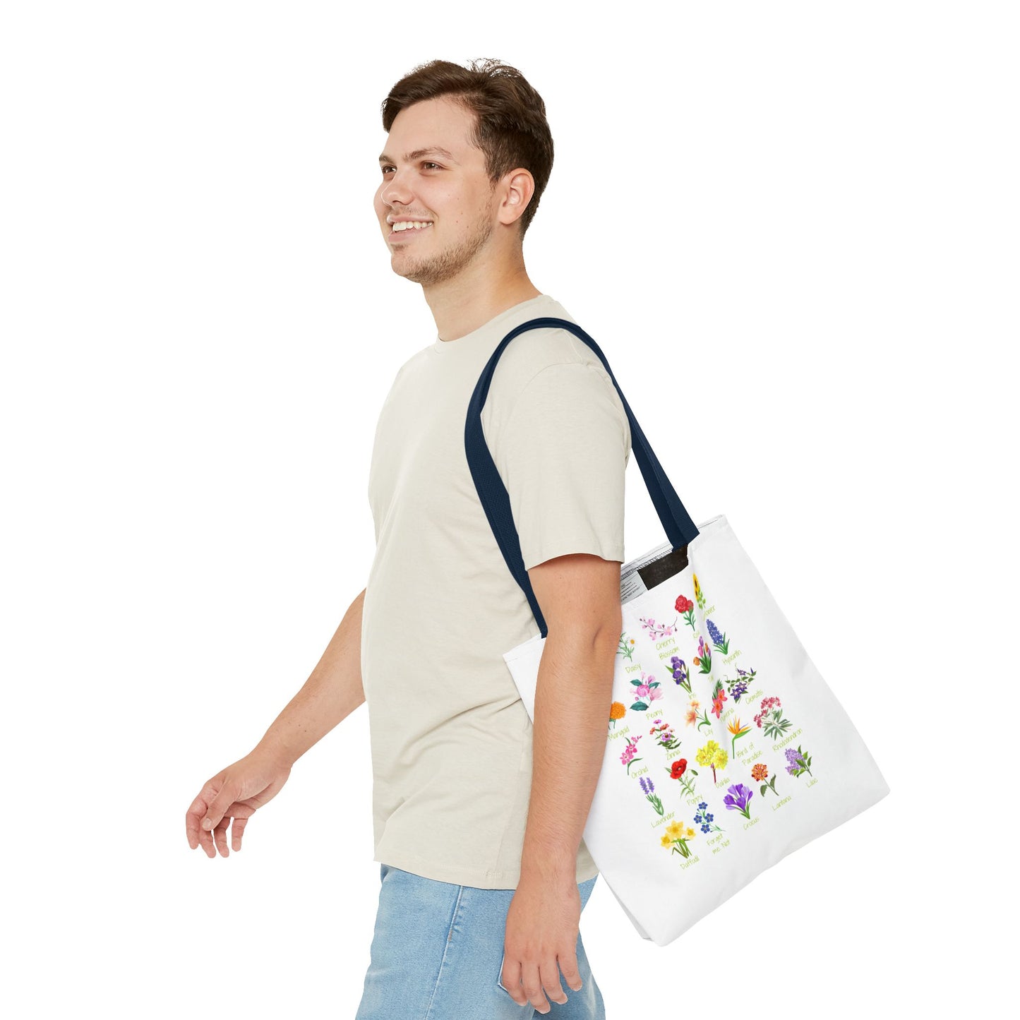 Favorite Flowers Tote Bag
