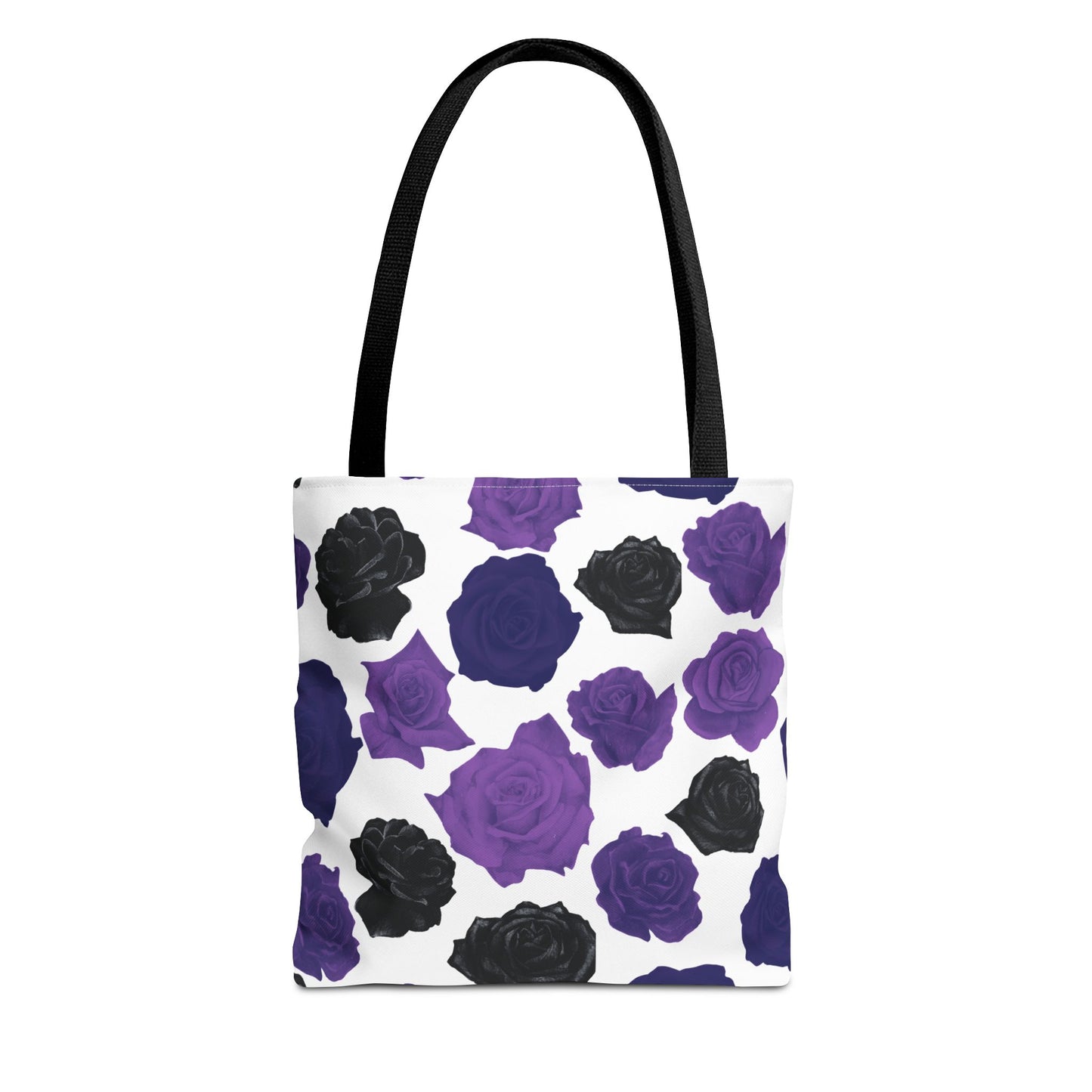 Dark Purple Roses Tote Bag