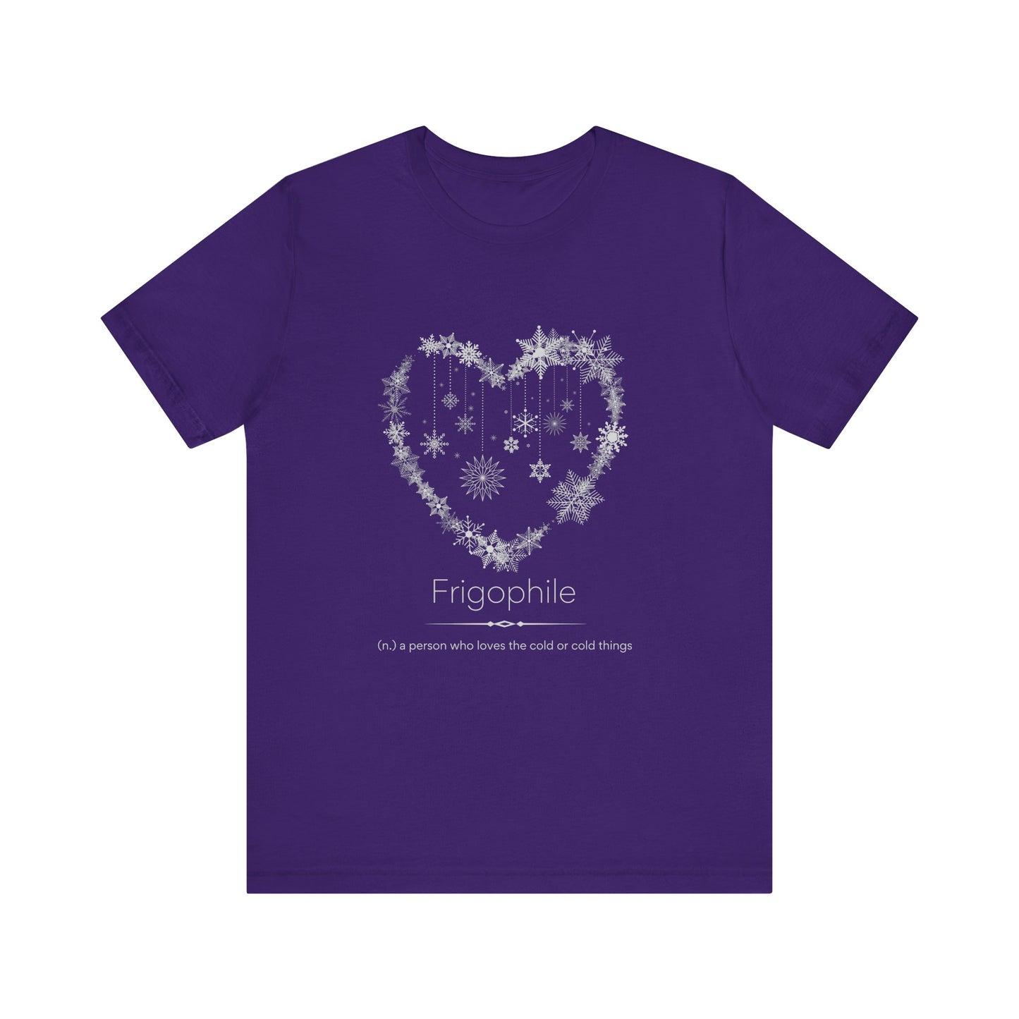 Frigophile II - lover of cold or cold things T-shirt