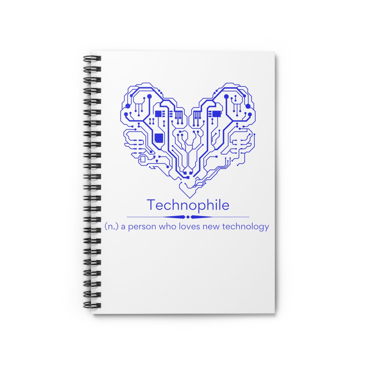 Technophile Spiral Notebook - Ruled Line
