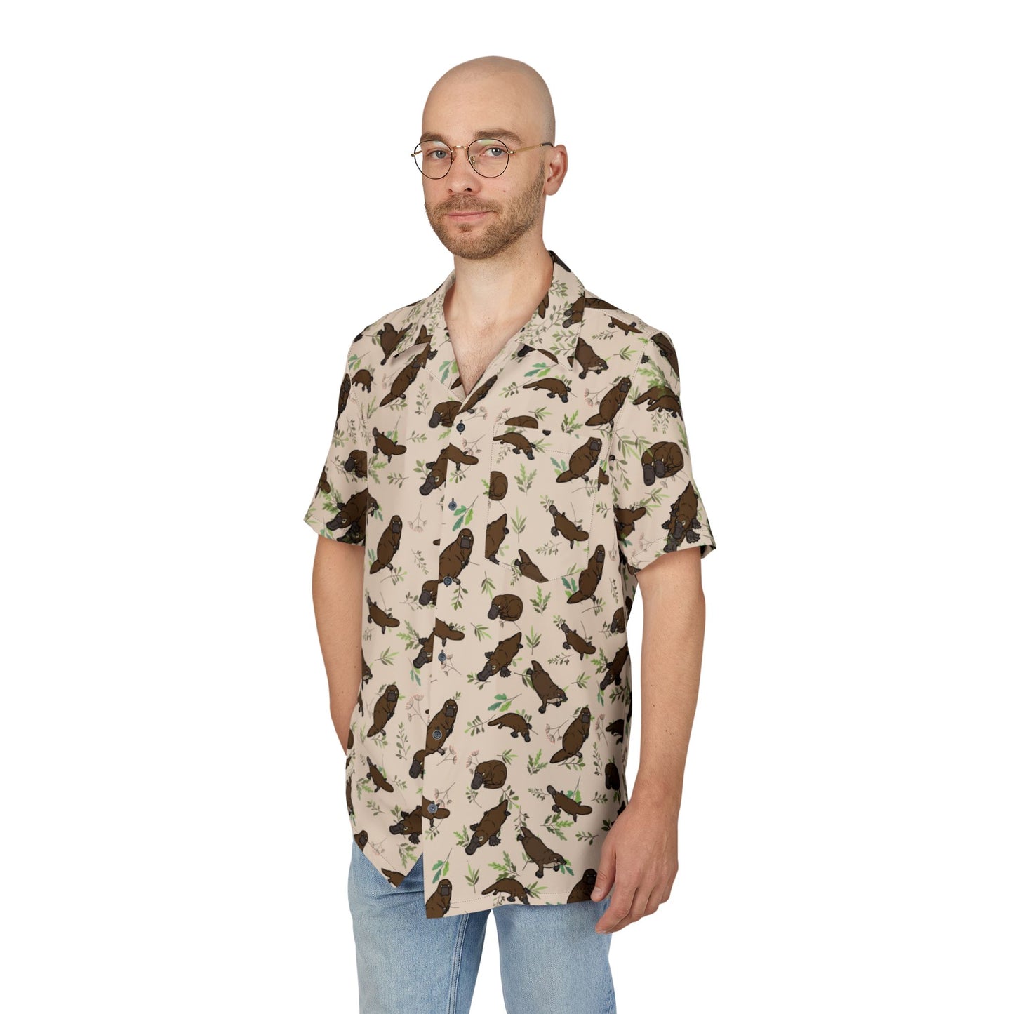 Platypus Paradise Men's Hawaiian Shirt