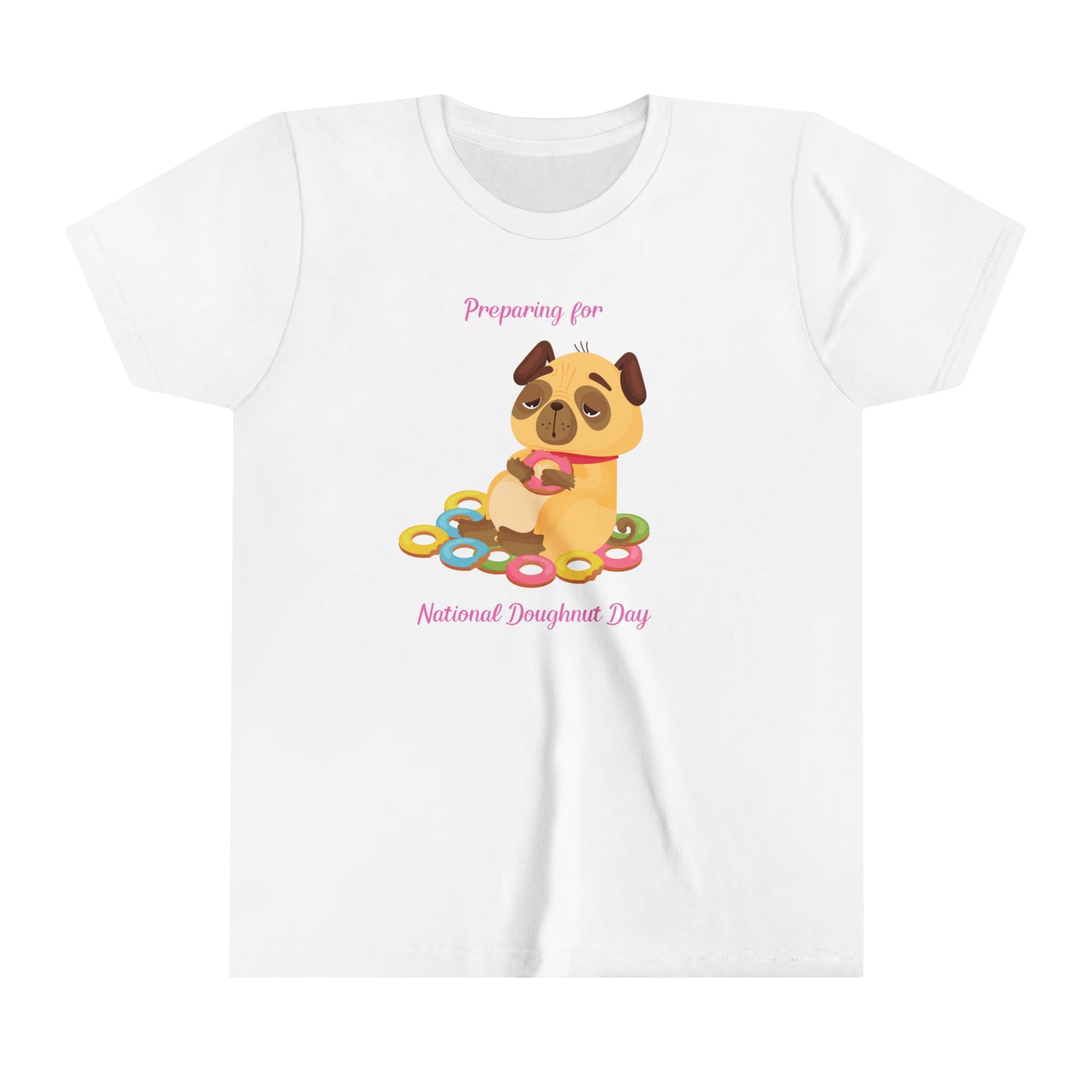 Preparing for Donut Day Kids T-shirt
