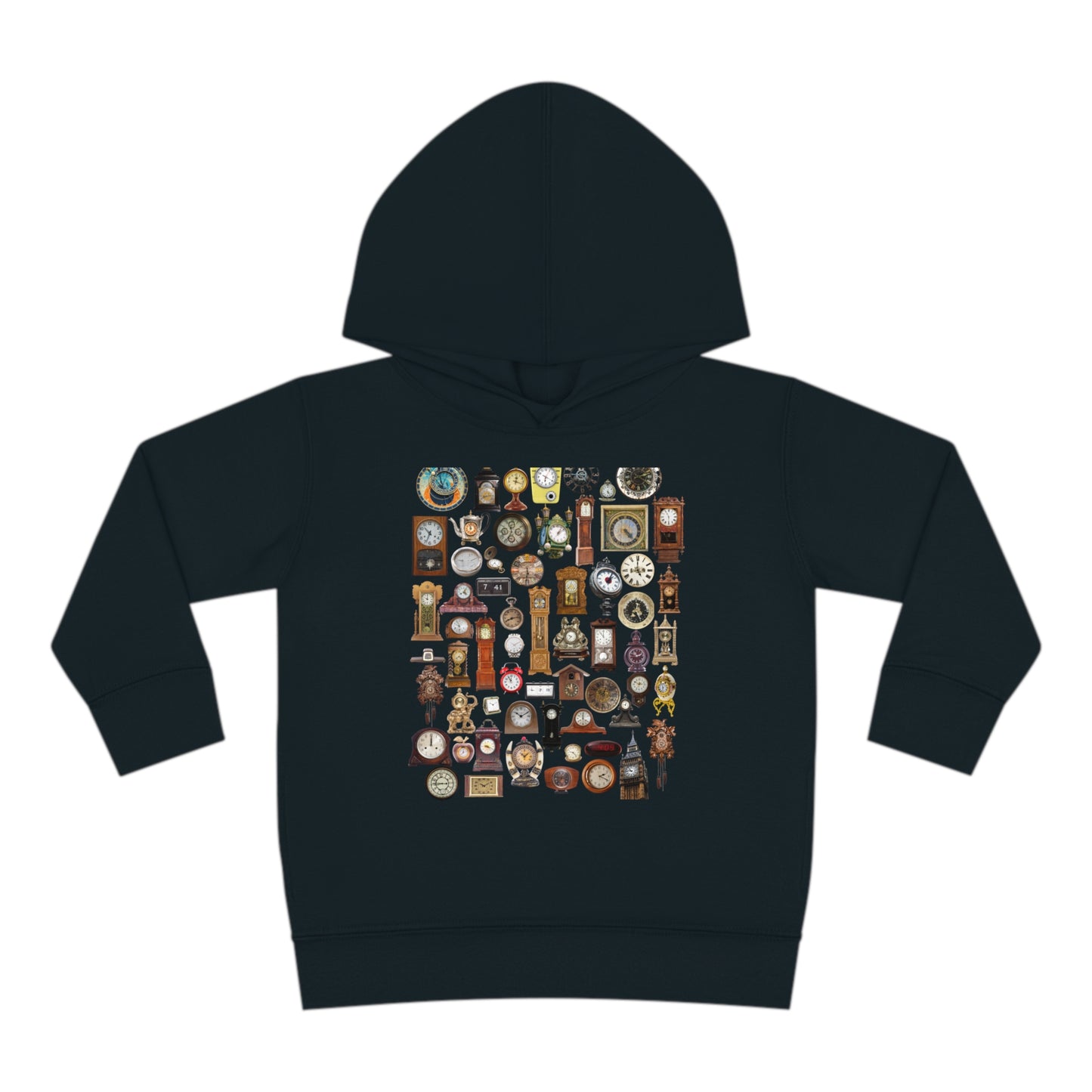 All the Clocks Toddler Pullover Fleece Hoodie