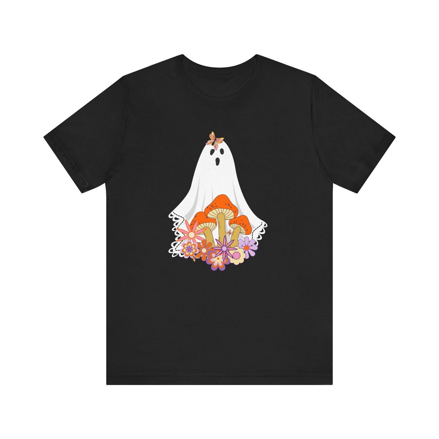 Ghost Surprised by a Butterfly