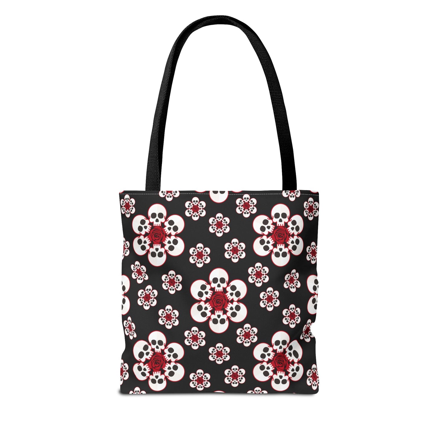 Skull Flower Tote Bag