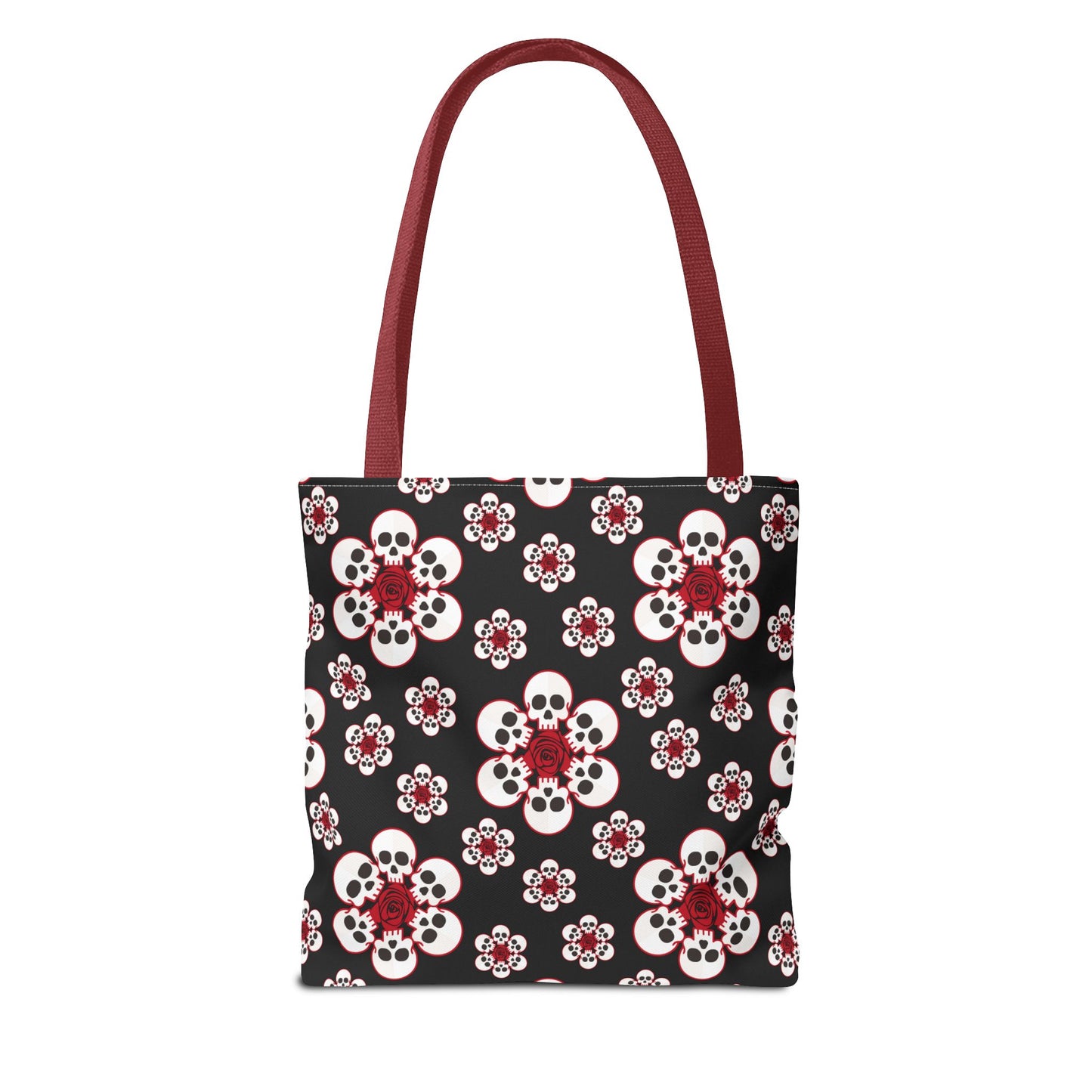 Skull Flower Tote Bag