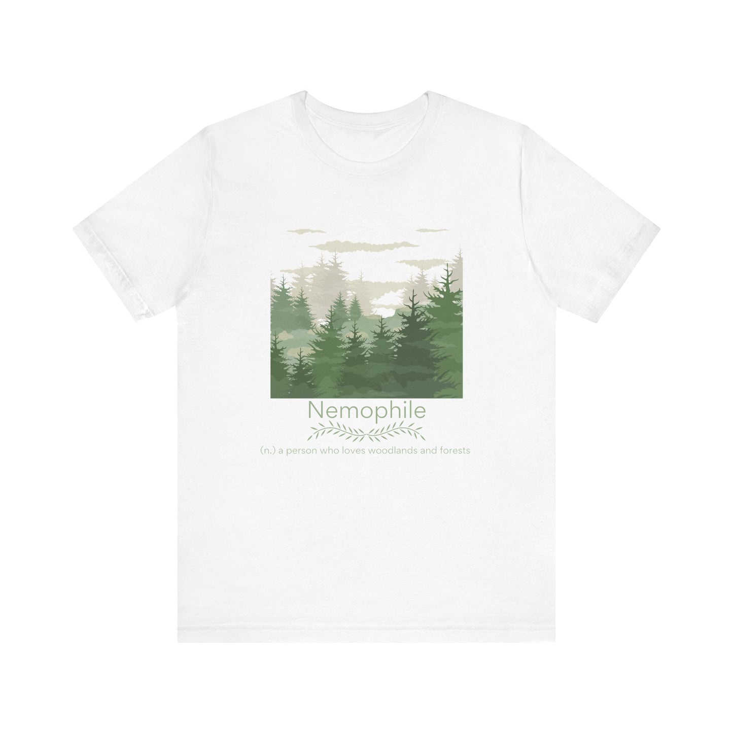 Nemophile II - forest and woodlands lover T-shirt