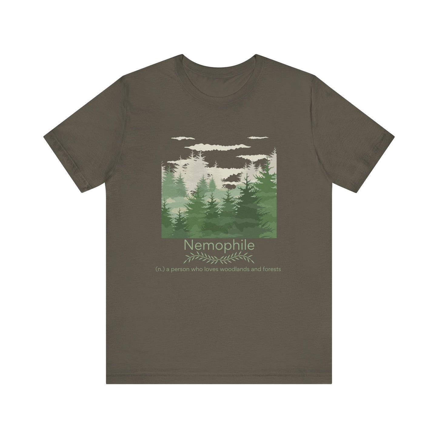 Nemophile II - forest and woodlands lover T-shirt