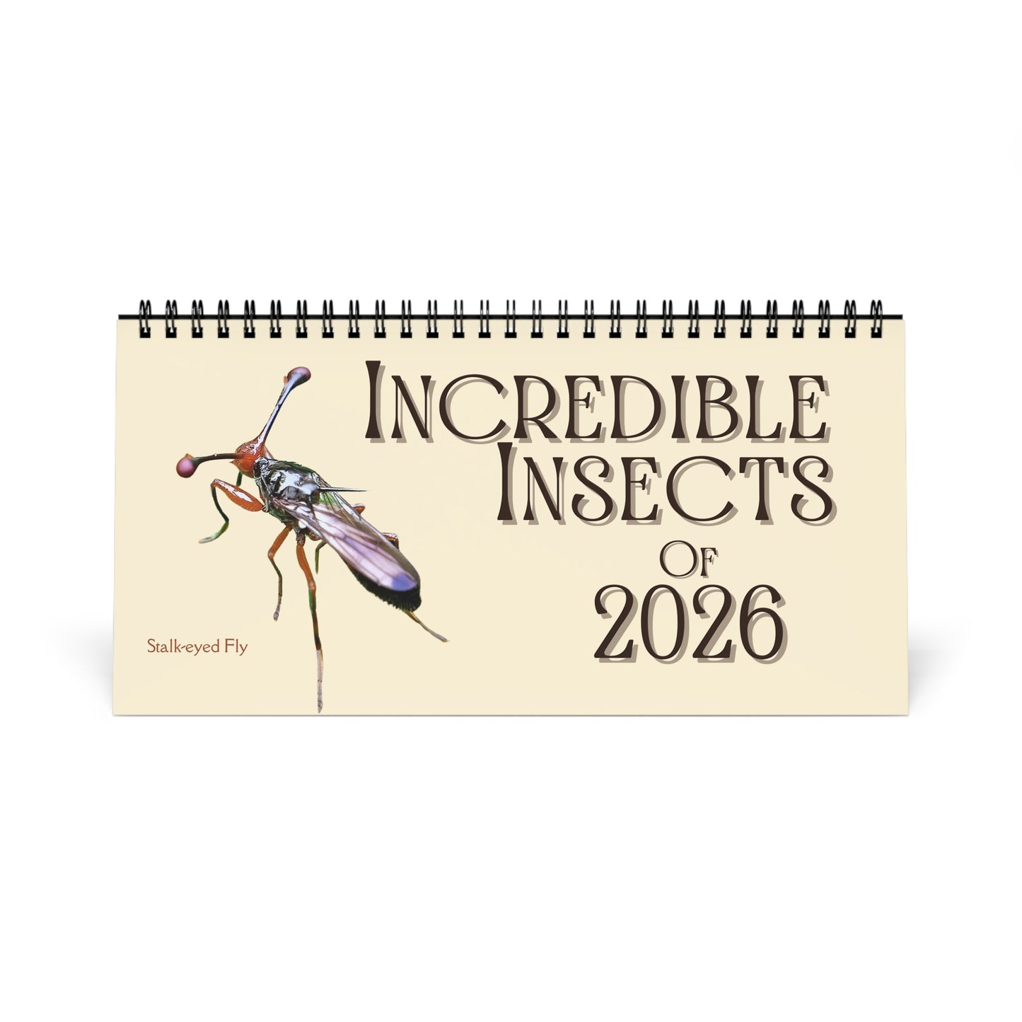 Incredible Insects of 2026 Desktop Calendar