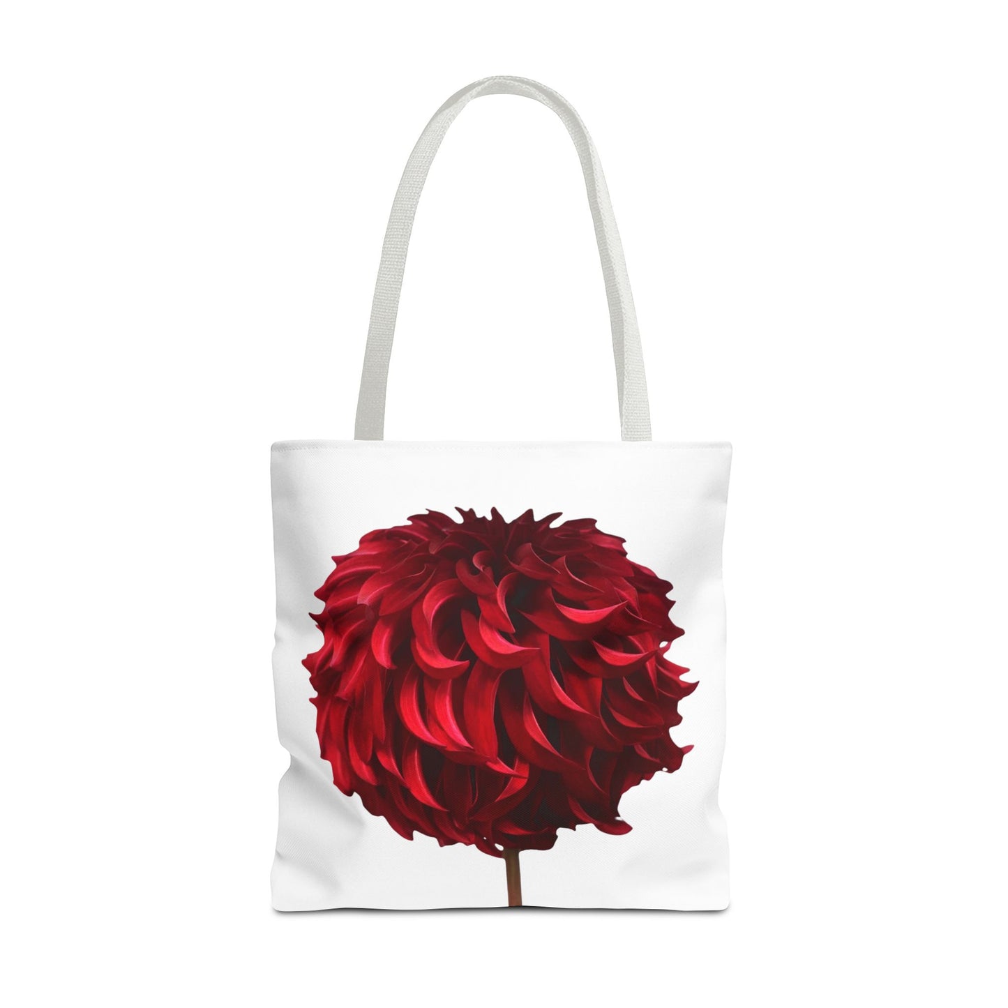 Red Dahlia Tote Bag