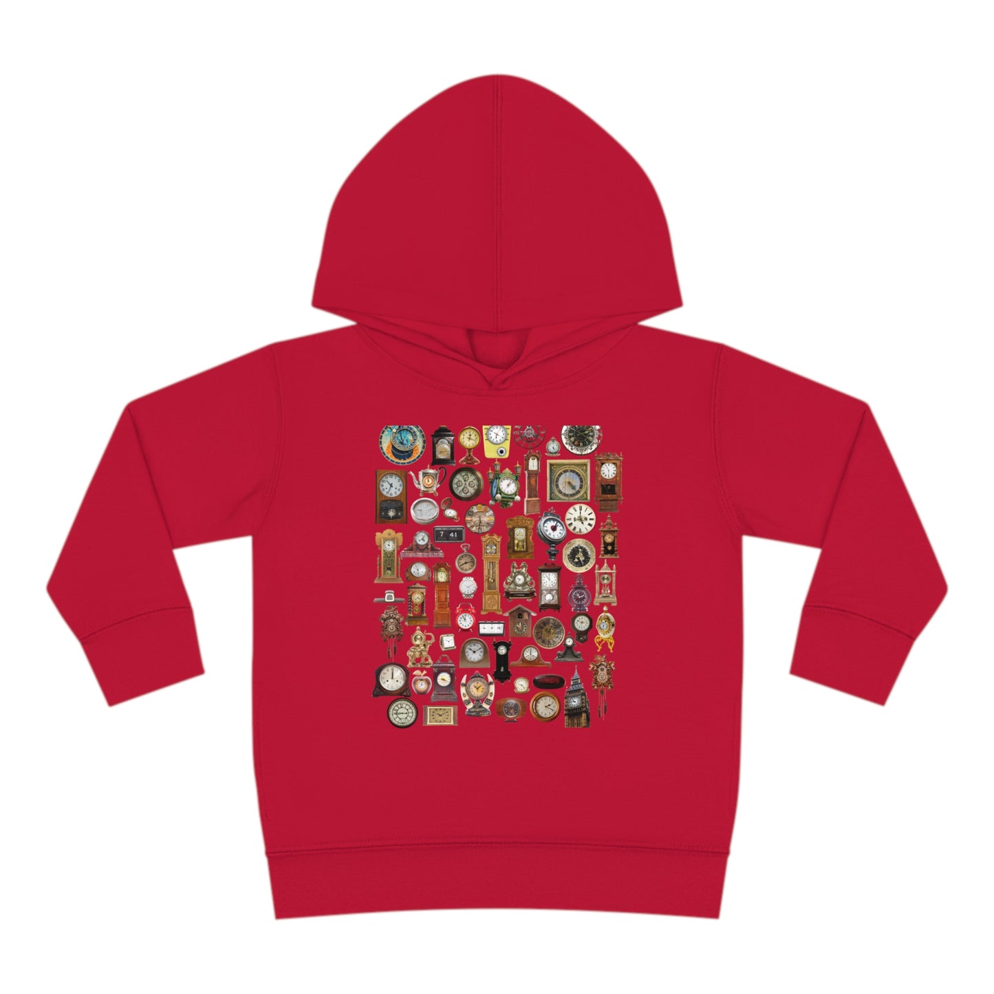 All the Clocks Toddler Pullover Fleece Hoodie